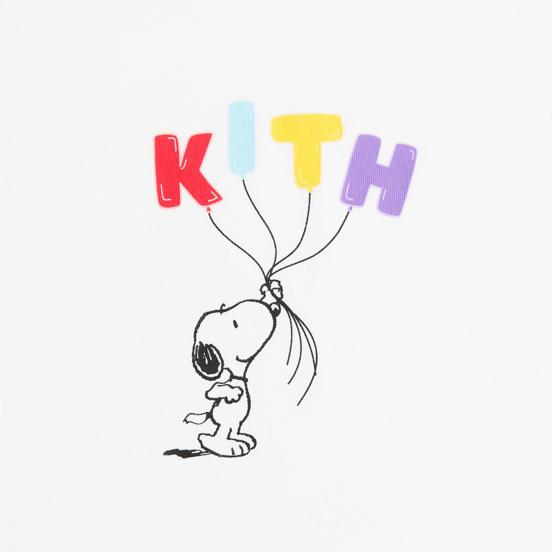 Kith for Peanuts Balloon Tee - White