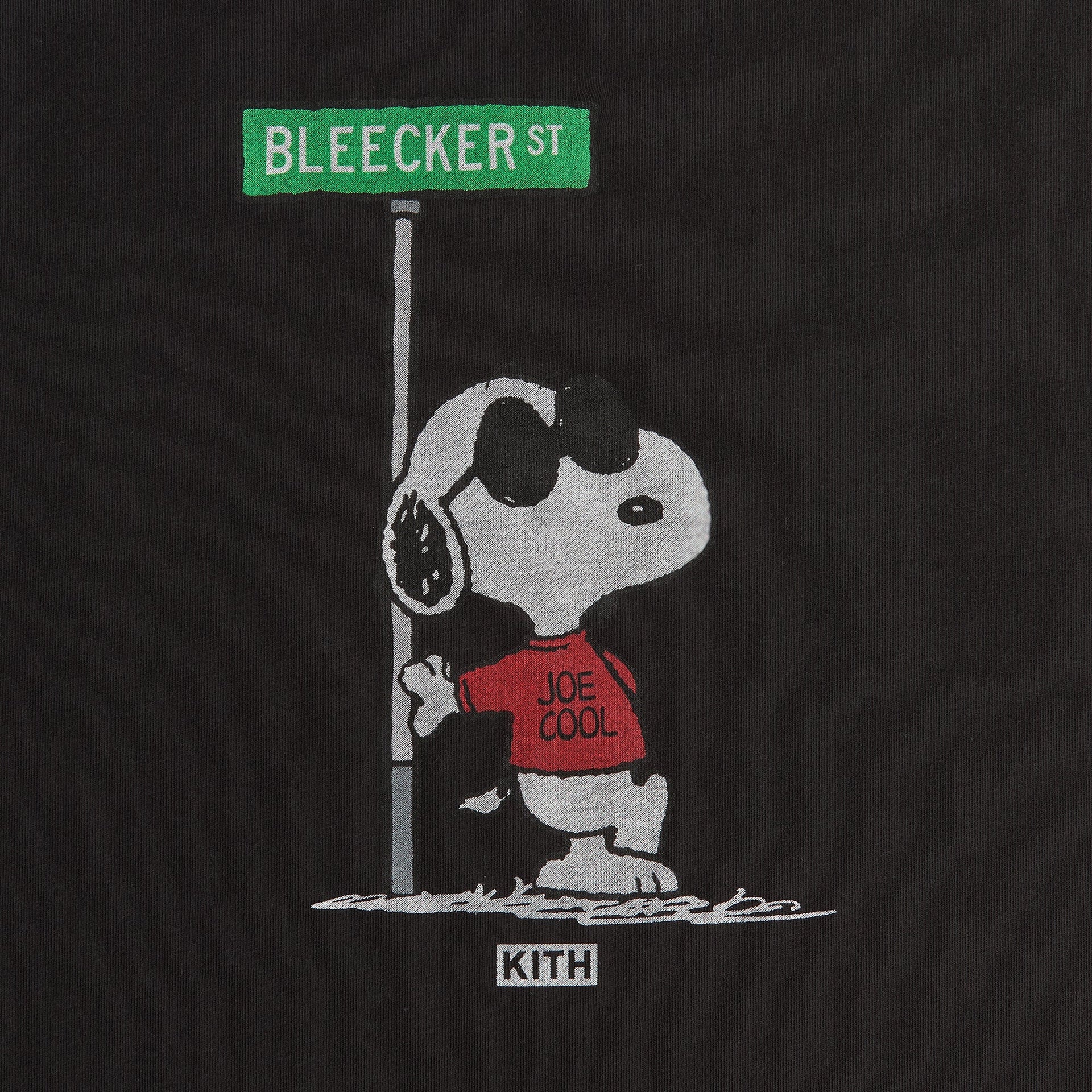 Kith for Peanuts Joe Cool Street Tee - Black