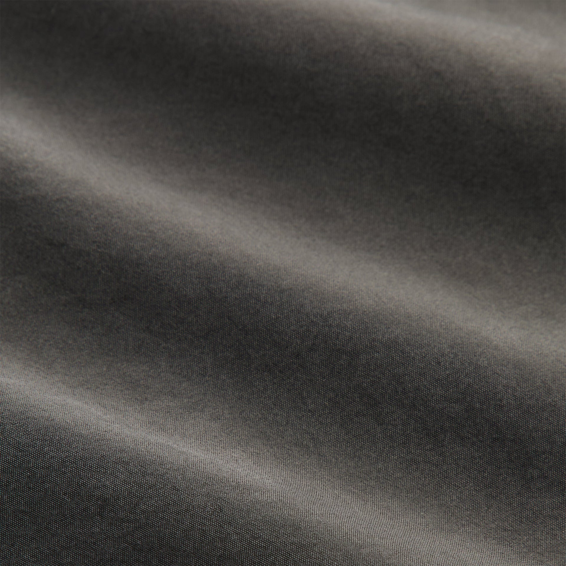 &Kin Silk Habotai Short Sleeve Reade Shirt -  Somber