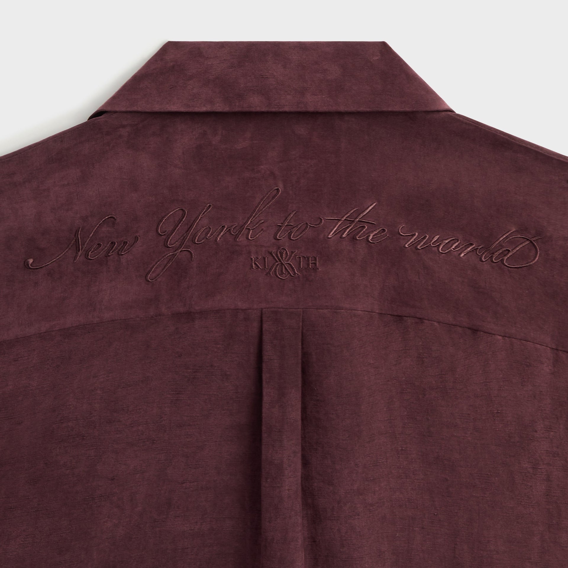 Kith Adonis Camp Collar Shirt - Rich