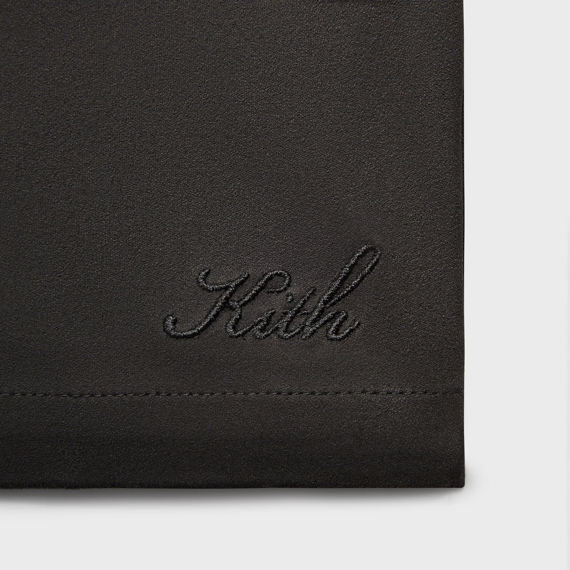 Kith Montague Microsuede Shirt - Black