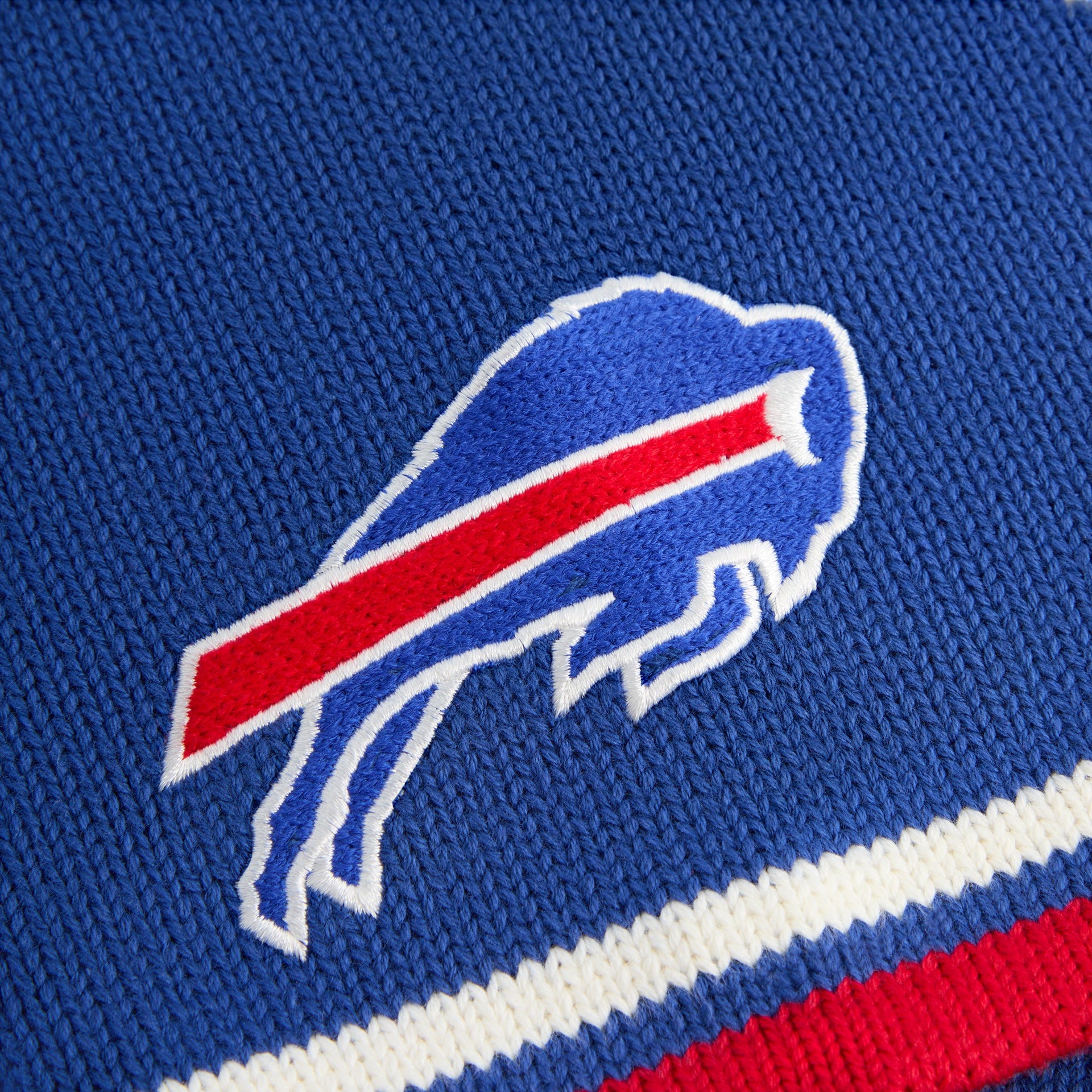Kith for the NFL Buffalo Bills V-Neck Beau Knit Sweater - Current