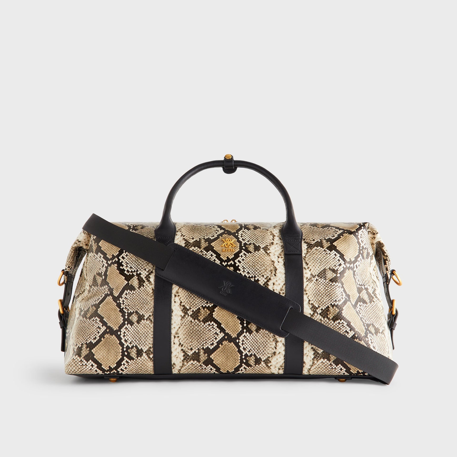 Kith Printed Python Duffle Bag - Concrete