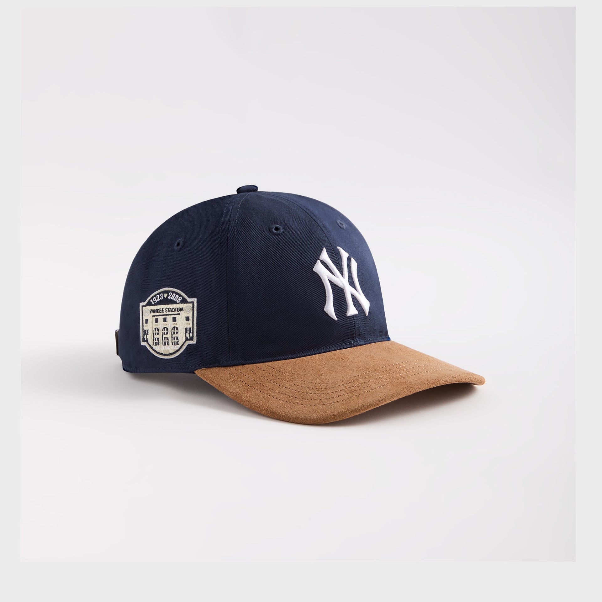 Kith & '47 for the New York Yankees Twill Classic Cap with Suede Brim - Nocturnal