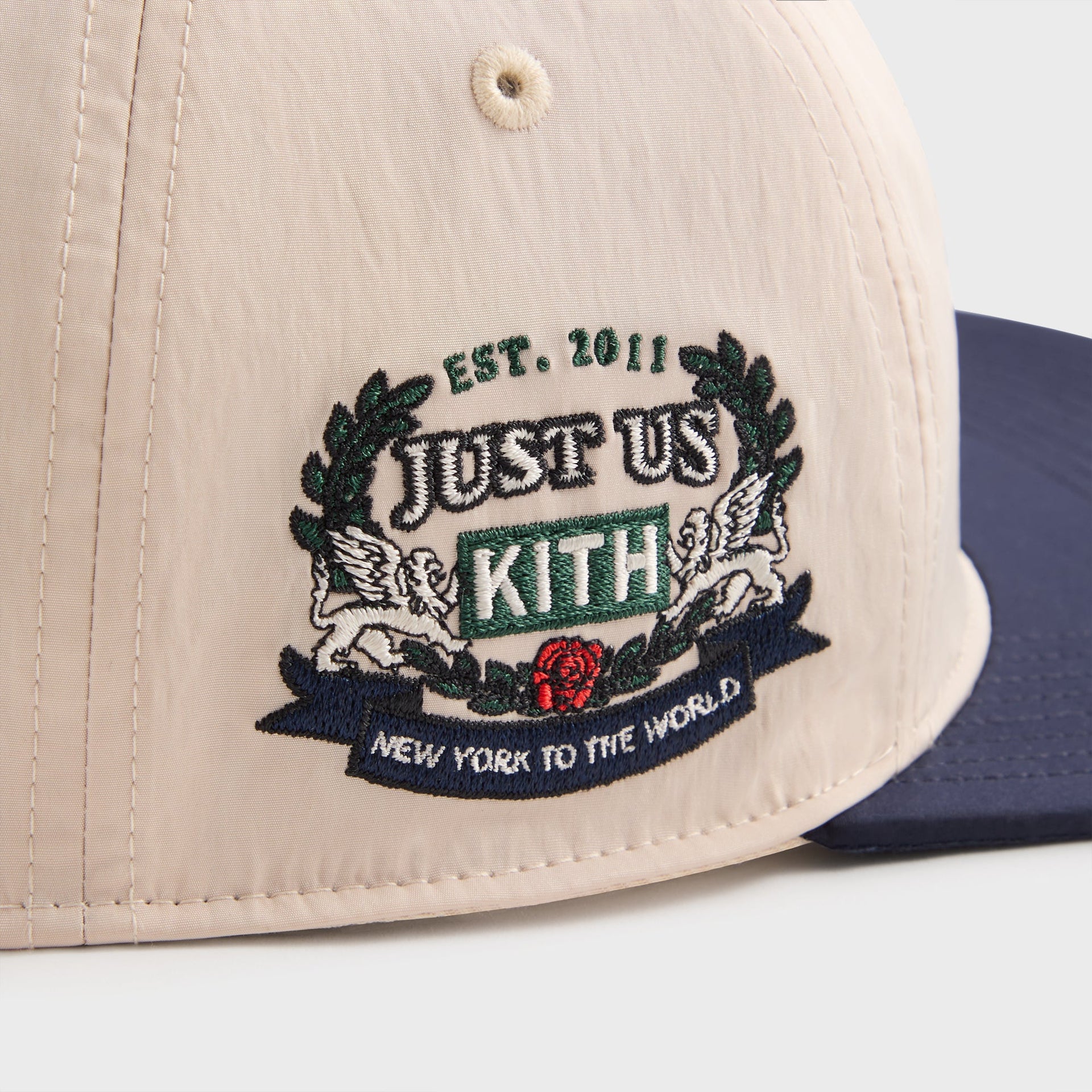 Kith & '47 for the New York Yankees Wrinkle Nylon Hitch SL Snapback - Nocturnal