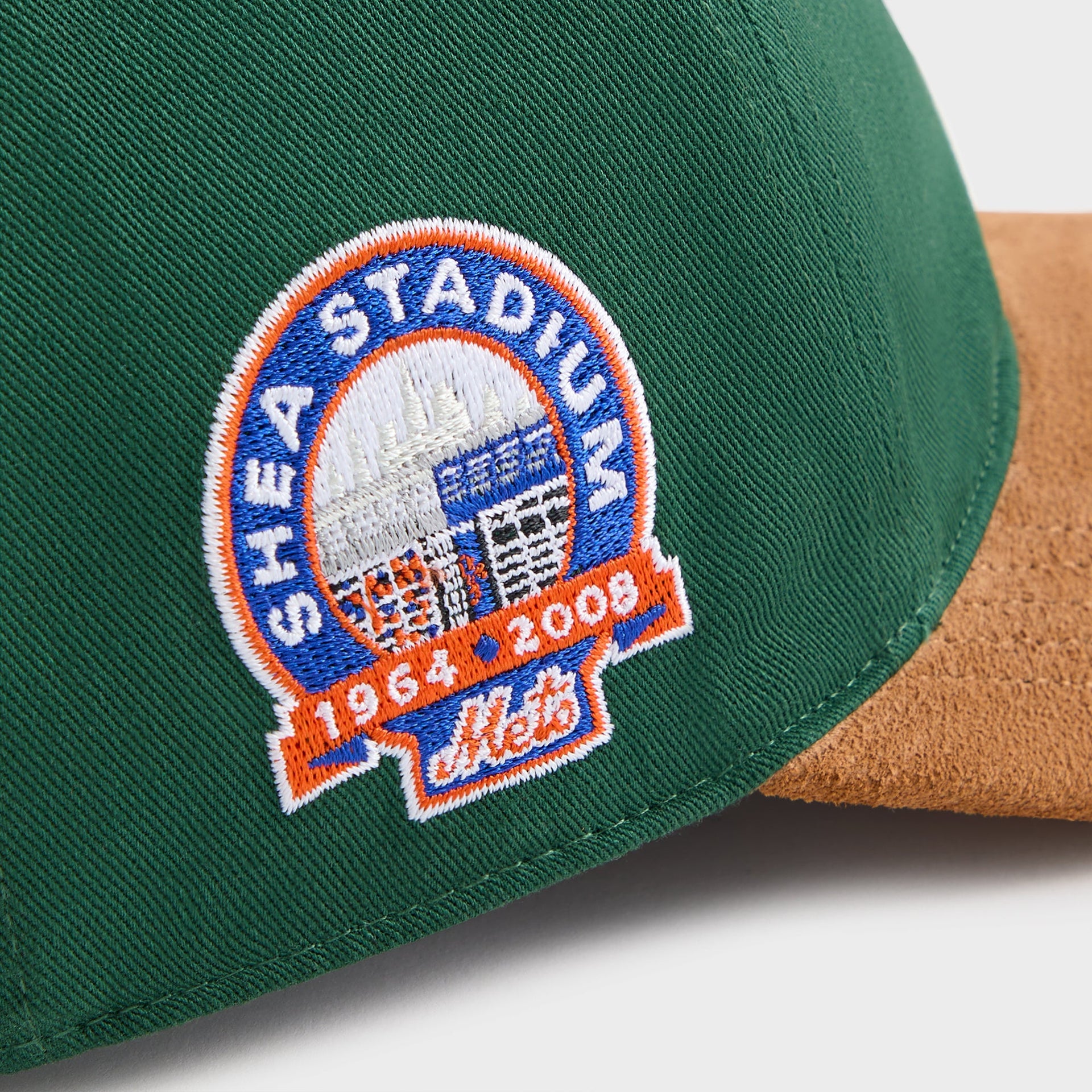 Kith & '47 for the New York Mets Twill Classic Cap with Suede Brim - Stadium