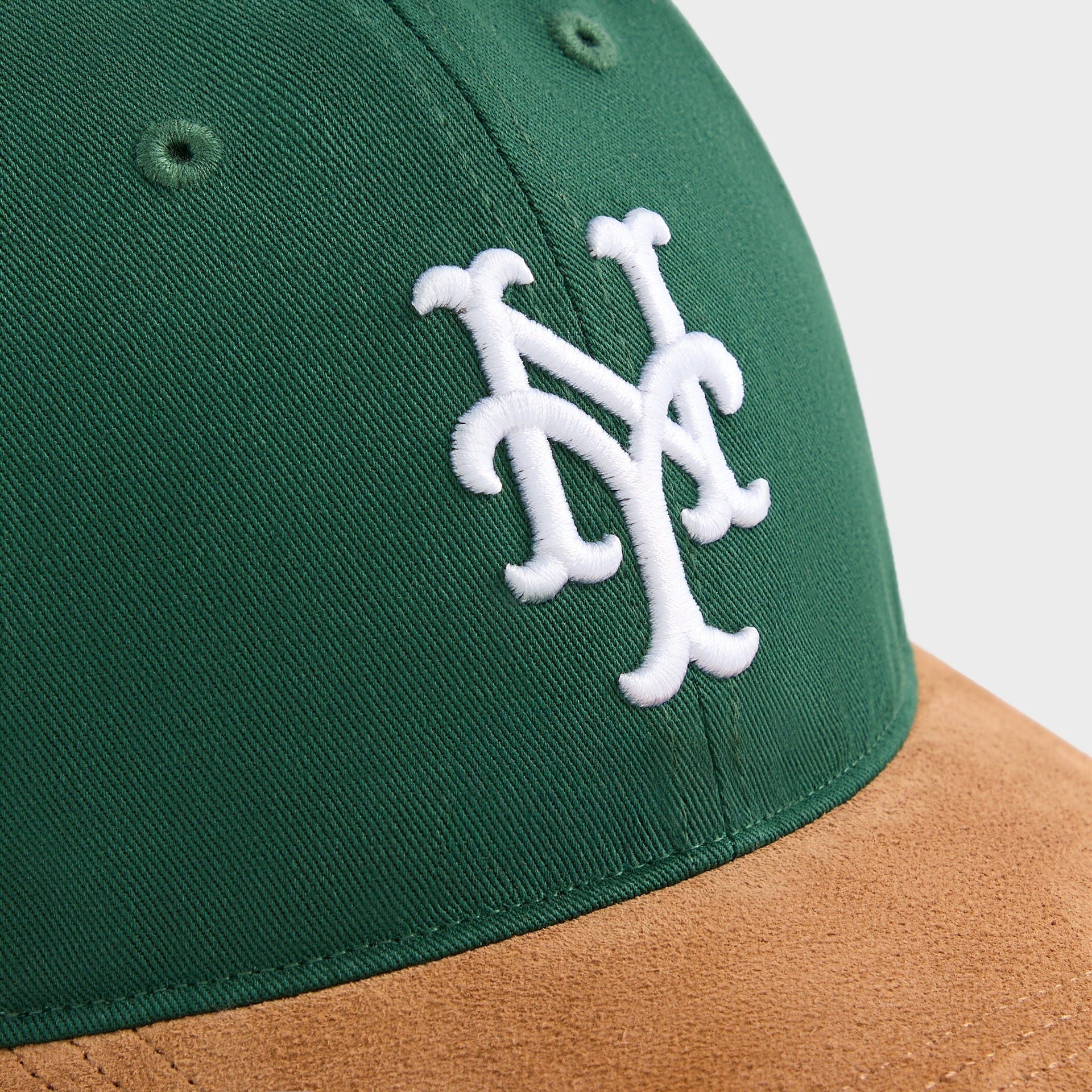 Kith & '47 for the New York Mets Twill Classic Cap with Suede Brim - Stadium