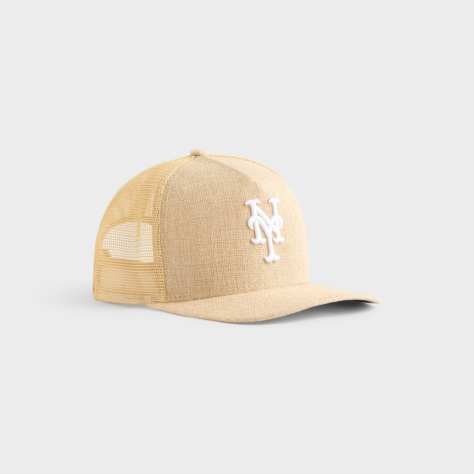 Kith & New Era for the New York Mets Raffia 9FIFTY Snapback - Natural