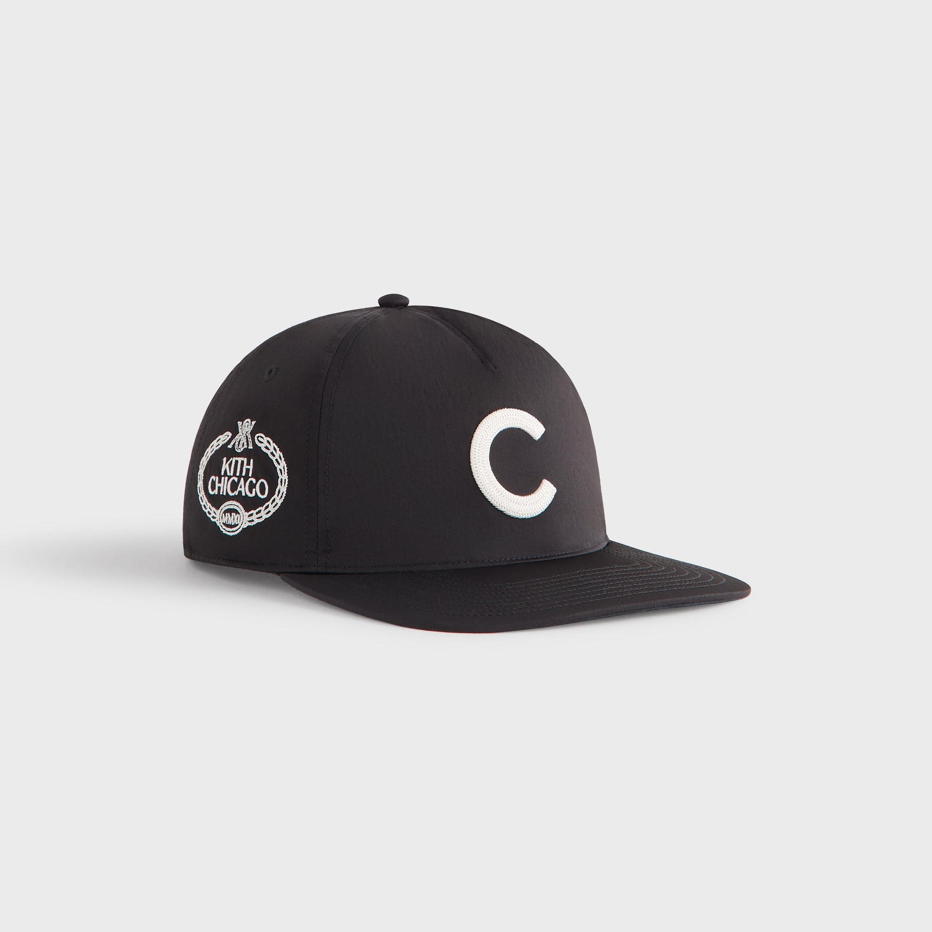 Kith & '47 for the Chicago Cubs Nylon SL Hitch Snapback - Black