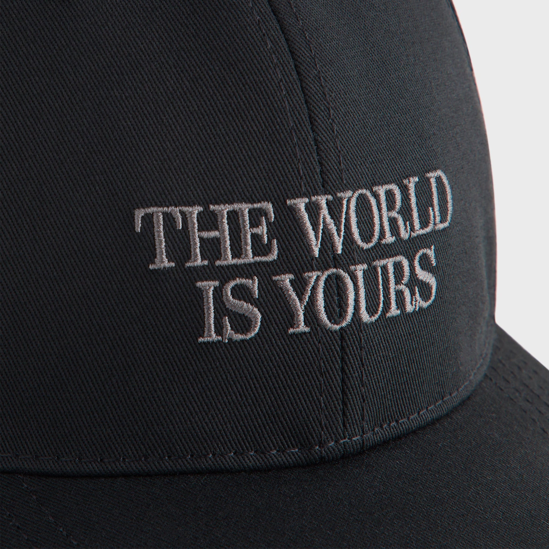 Kith for Scarface Twill Tonal Aaron Cap - Black