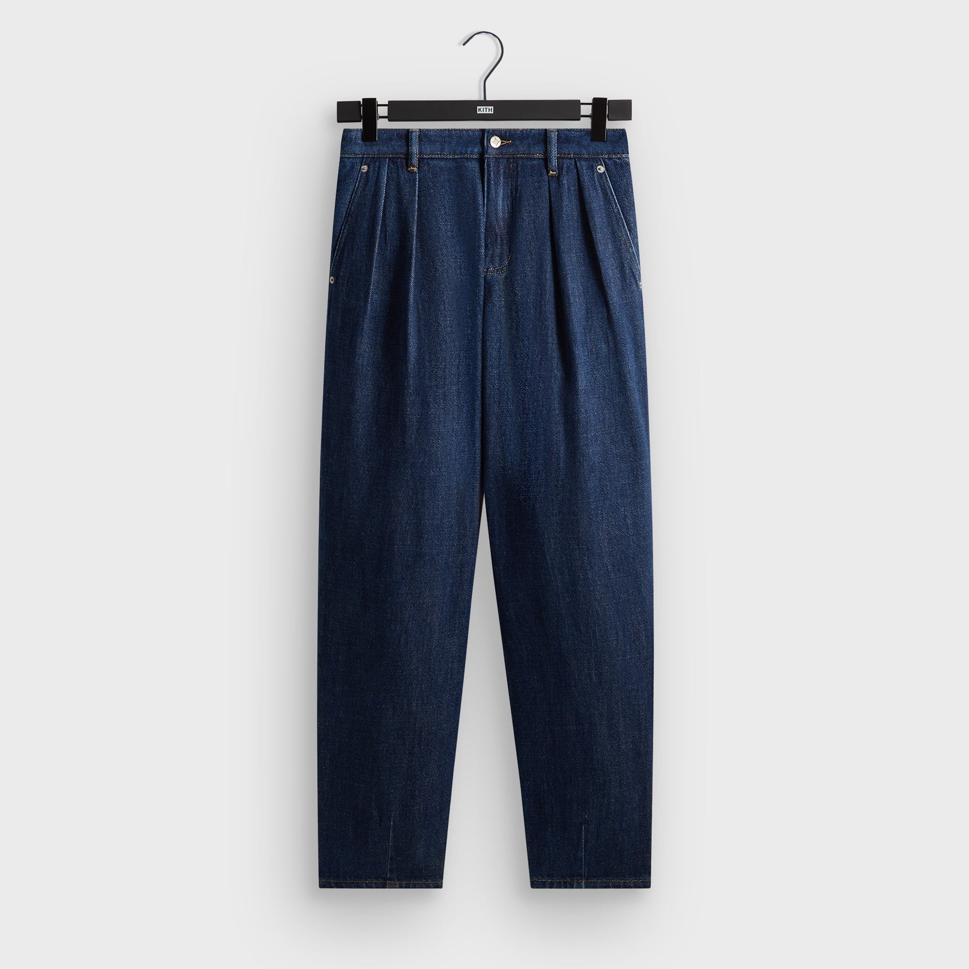 &Kin Brett Pleated Taper - Savin Wash