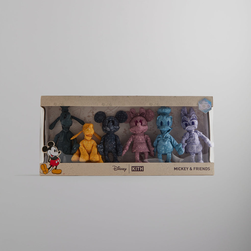Disney | Kith for Mickey & Friends 6-Pack Plush Set - Multi – Kith 