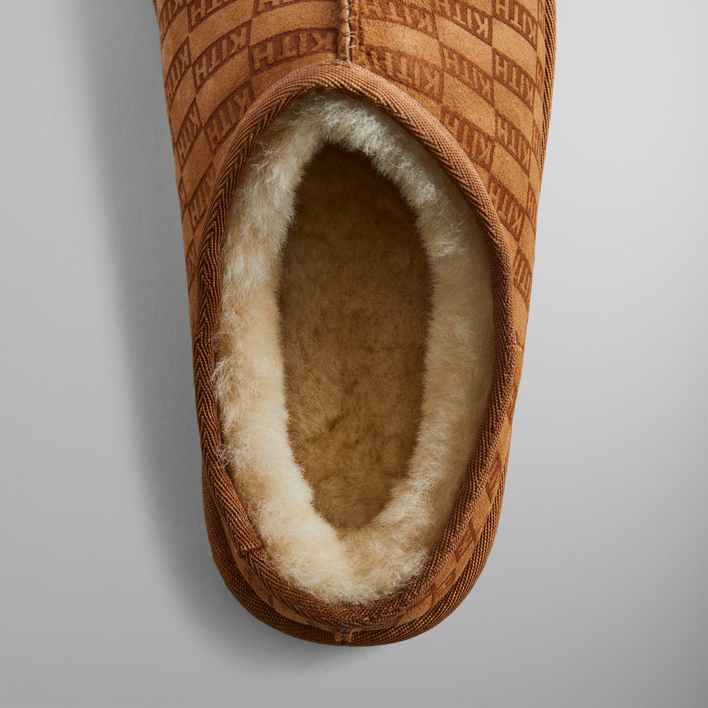 Kithmas Monogram Shearling Slippers - Loft – Kith Europe