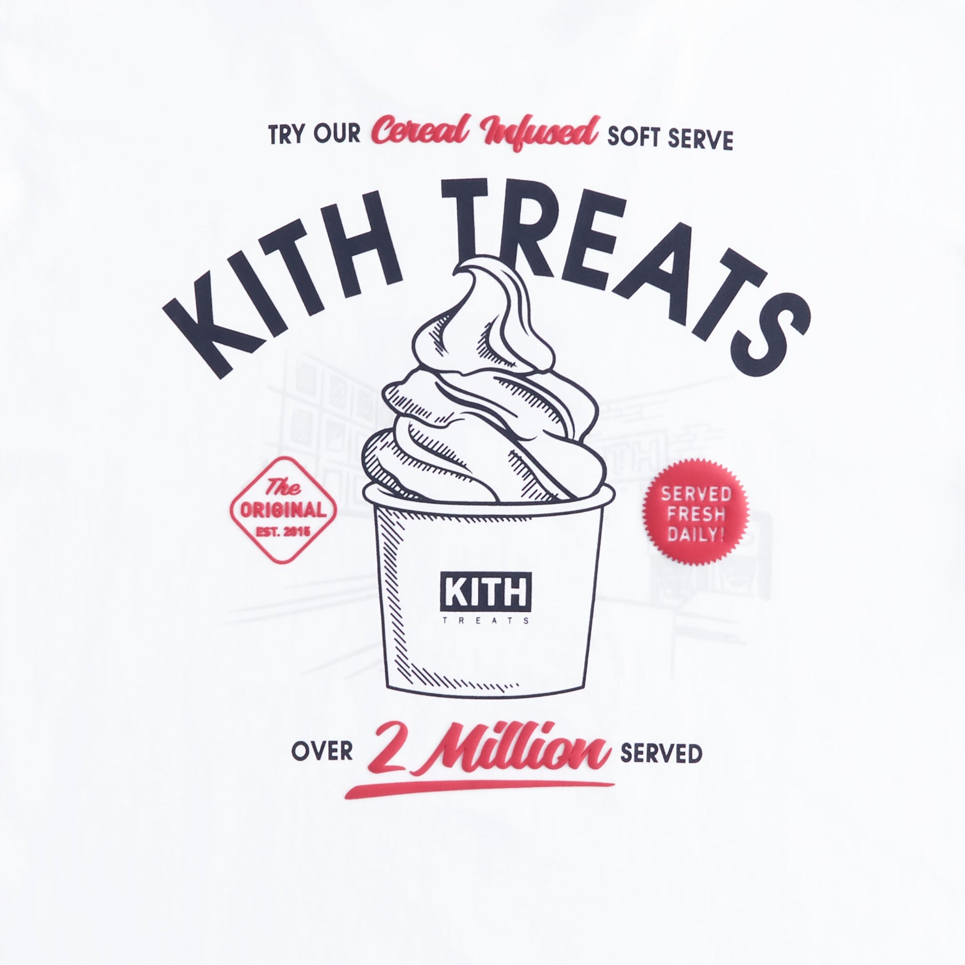 Kith Treats Two Million Tee - White