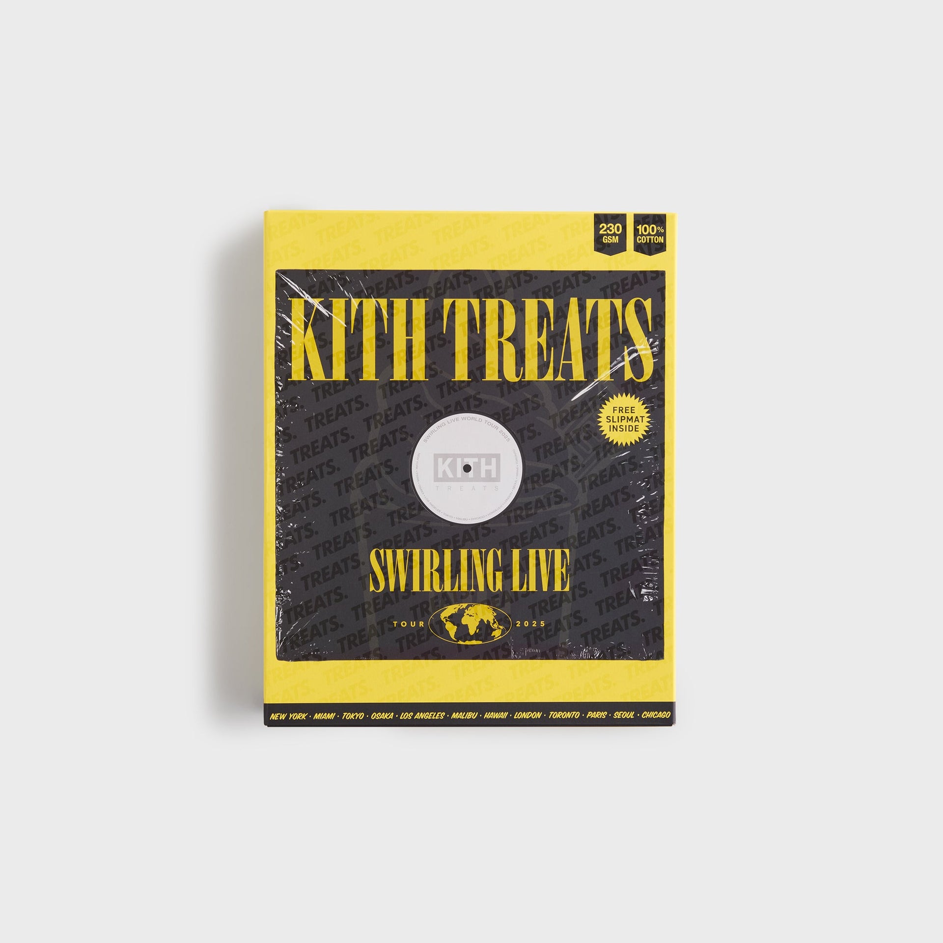 Kith Treats Heart-Shaped Swirl Vintage Tee - Black