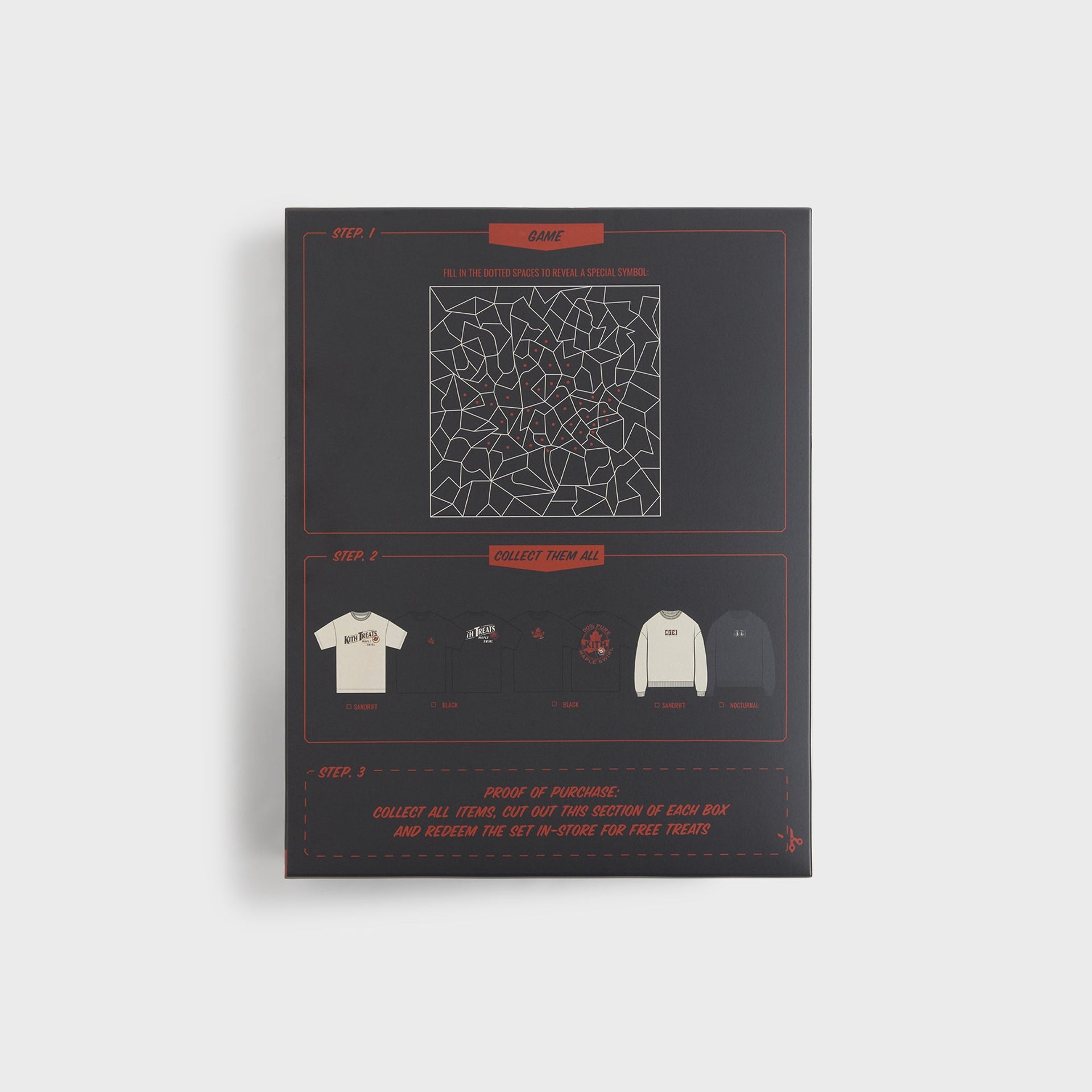 Kith Treats Plaid Logo Nelson Crewneck - Sandrift