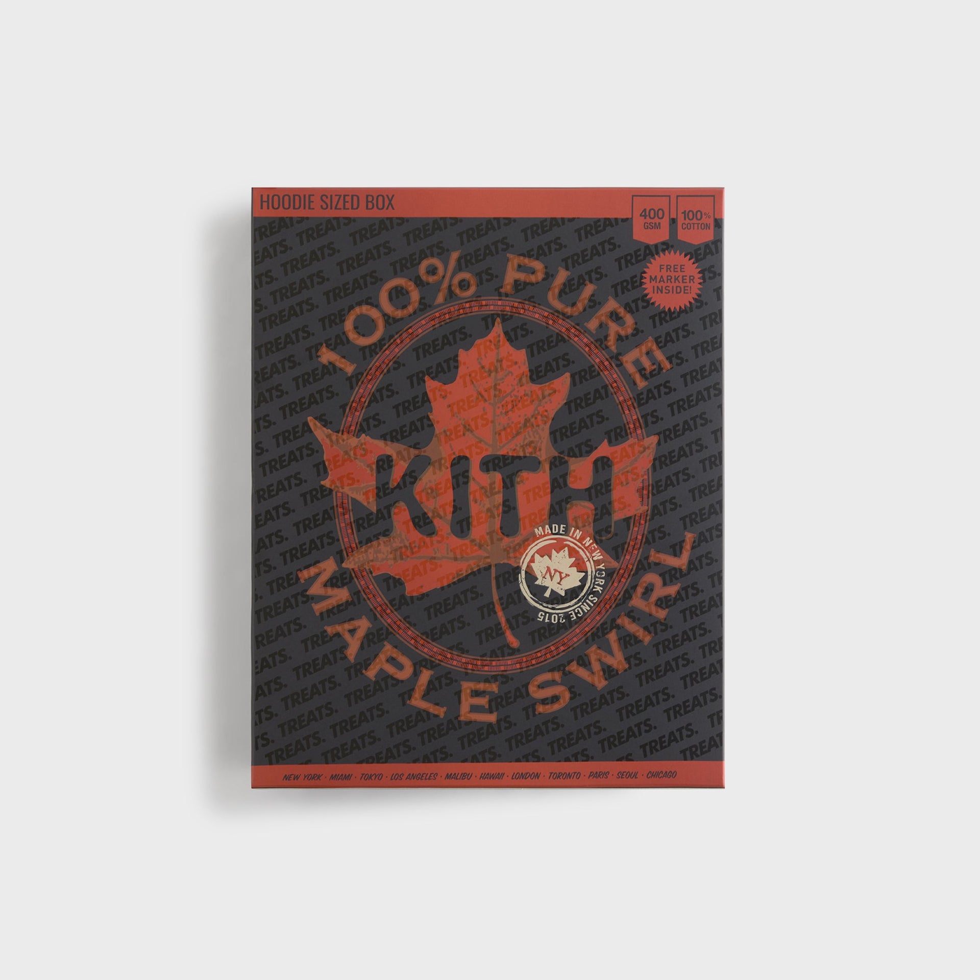 Kith Treats Plaid Logo Nelson Crewneck - Nocturnal