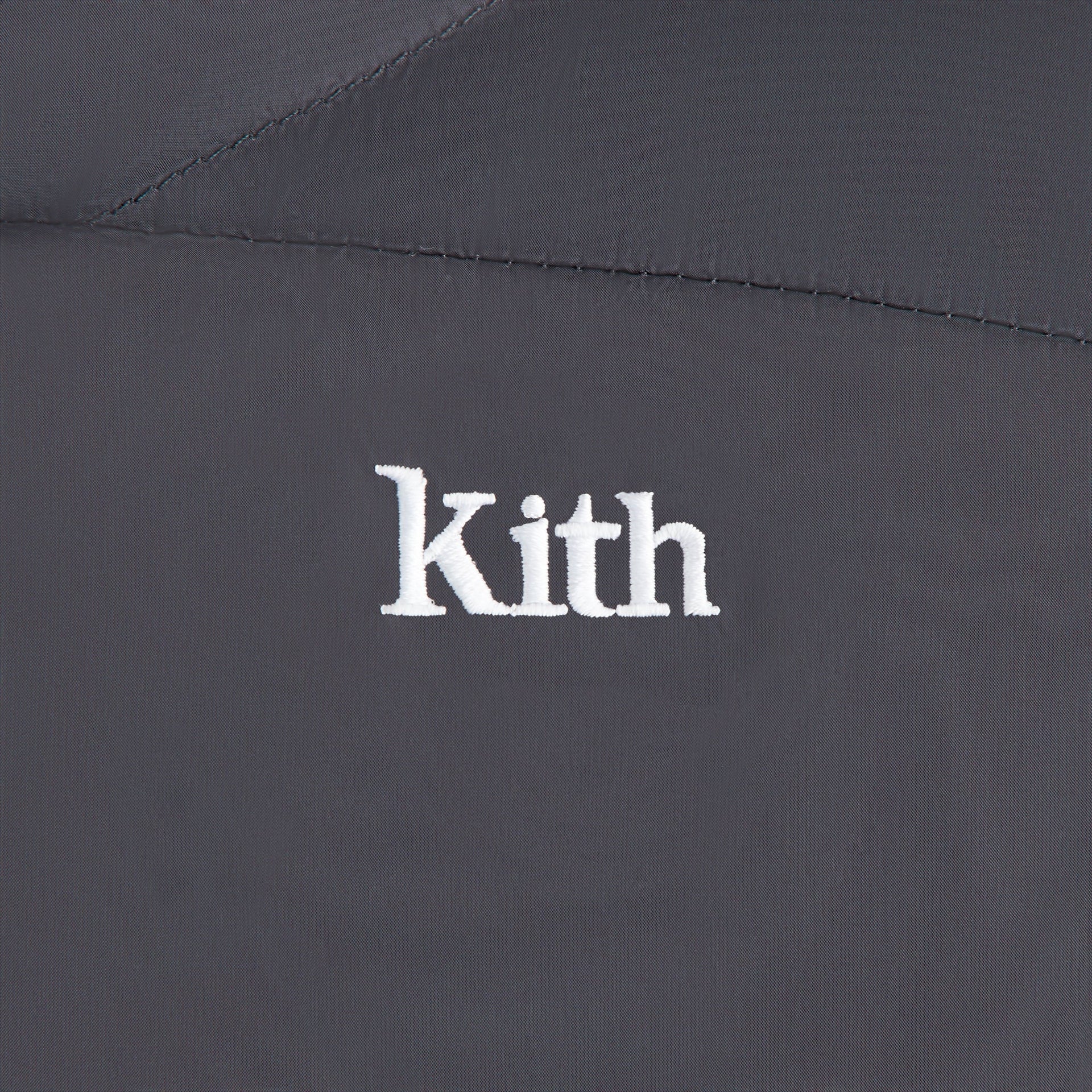 Kith Women Corey Hooded Nylon Puffer - Black - PH