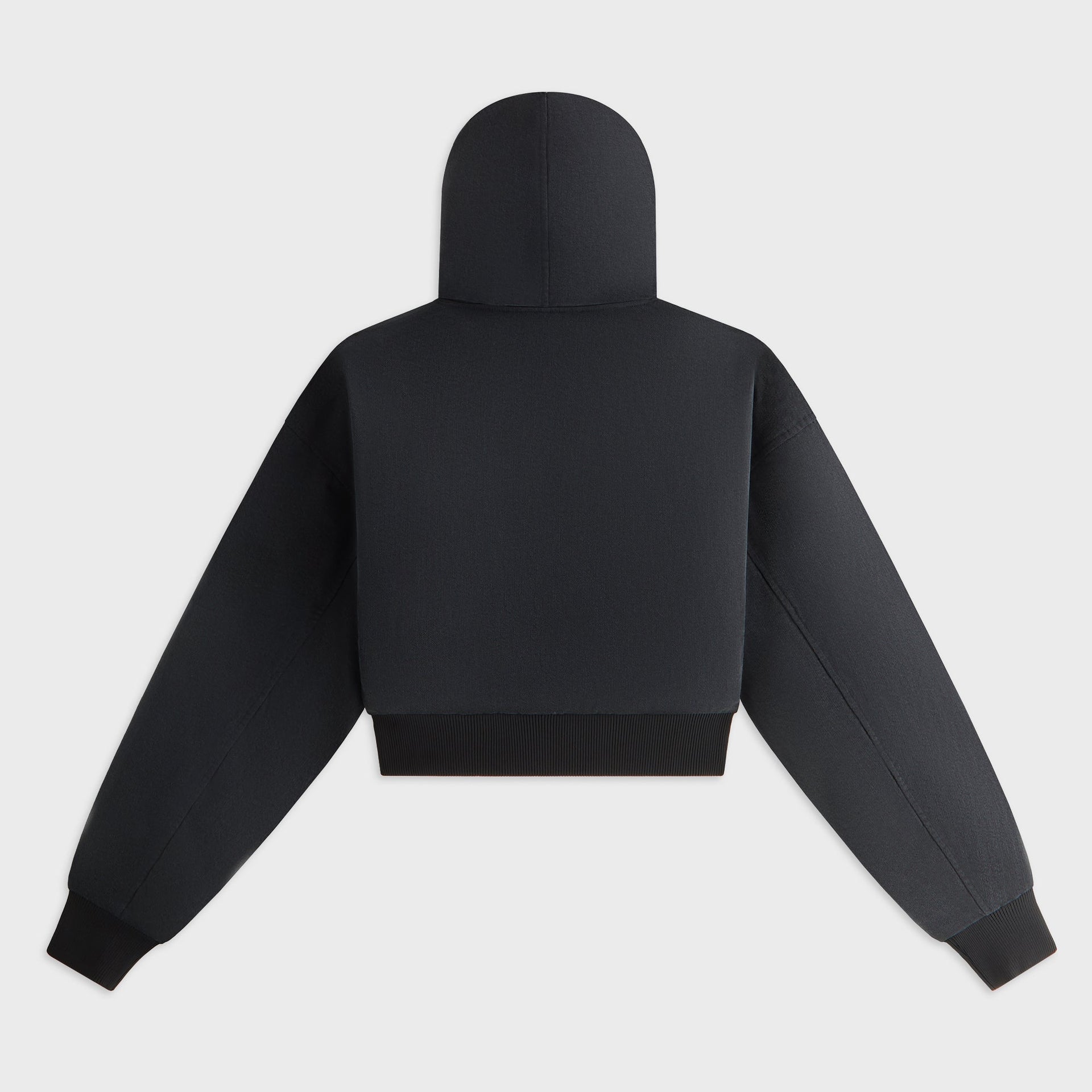 Kith Women Bex Cropped Denim Puffer - Washed Black - PH