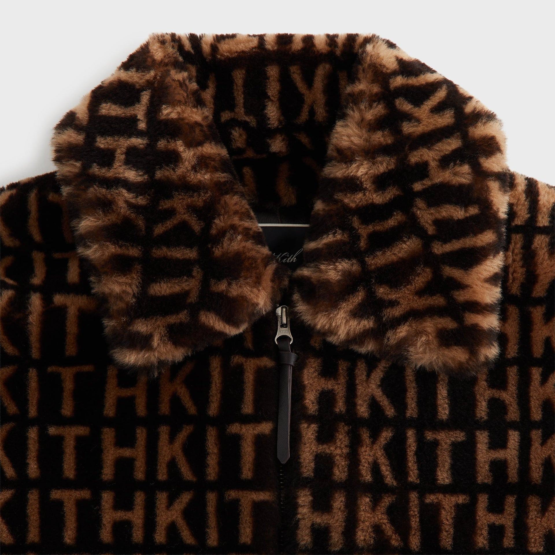 Kith Women Waylon II Shearling Monogram Jacket - Legacy