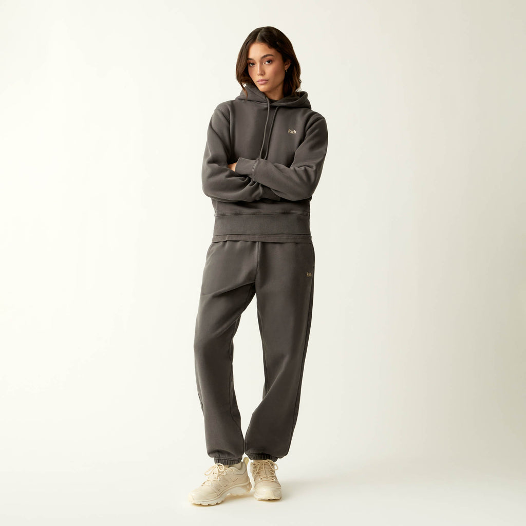 Kith Women Jane II Hoodie - Hematite – Kith Europe