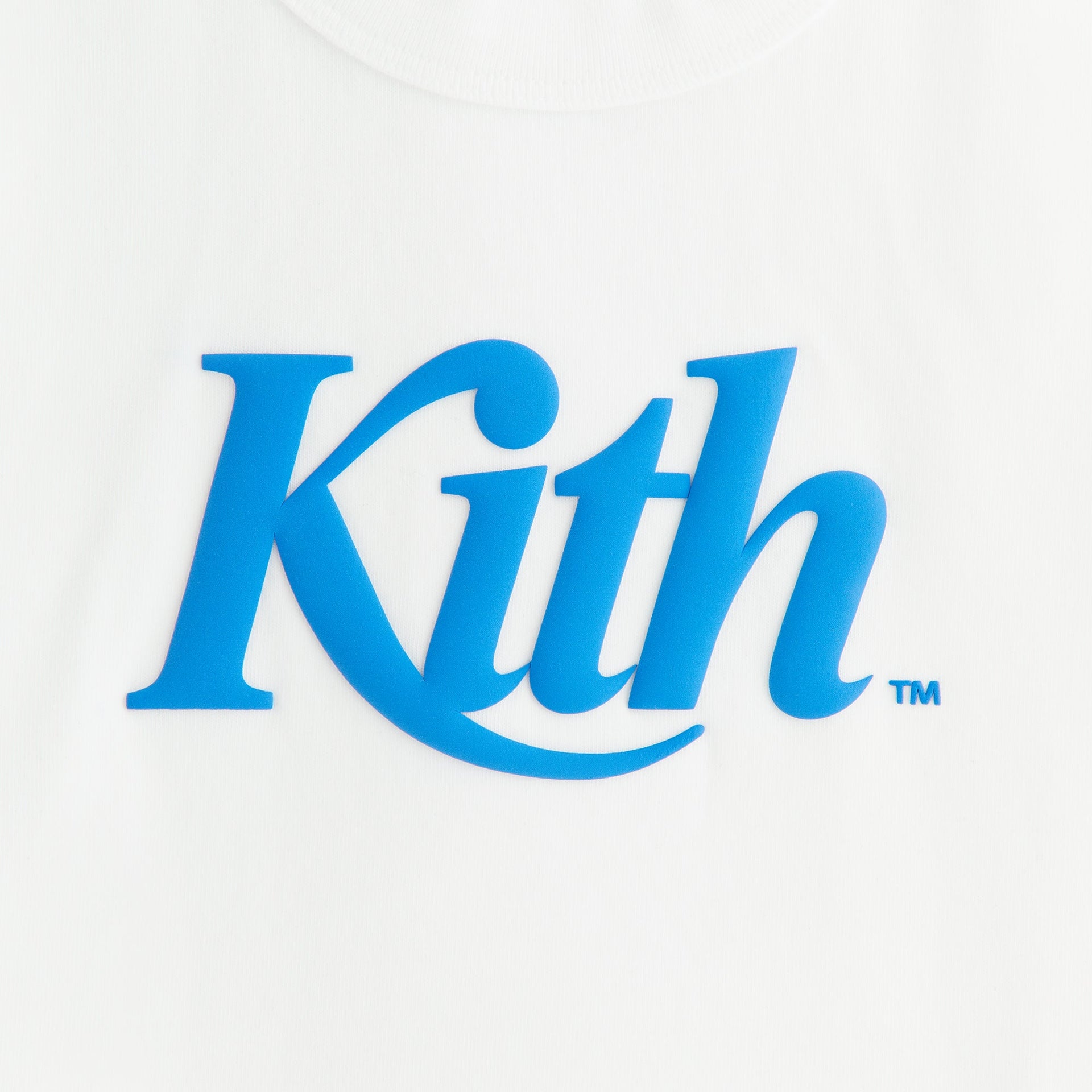 Kith Women Swash Logo Mulberry Vintage Tee - White