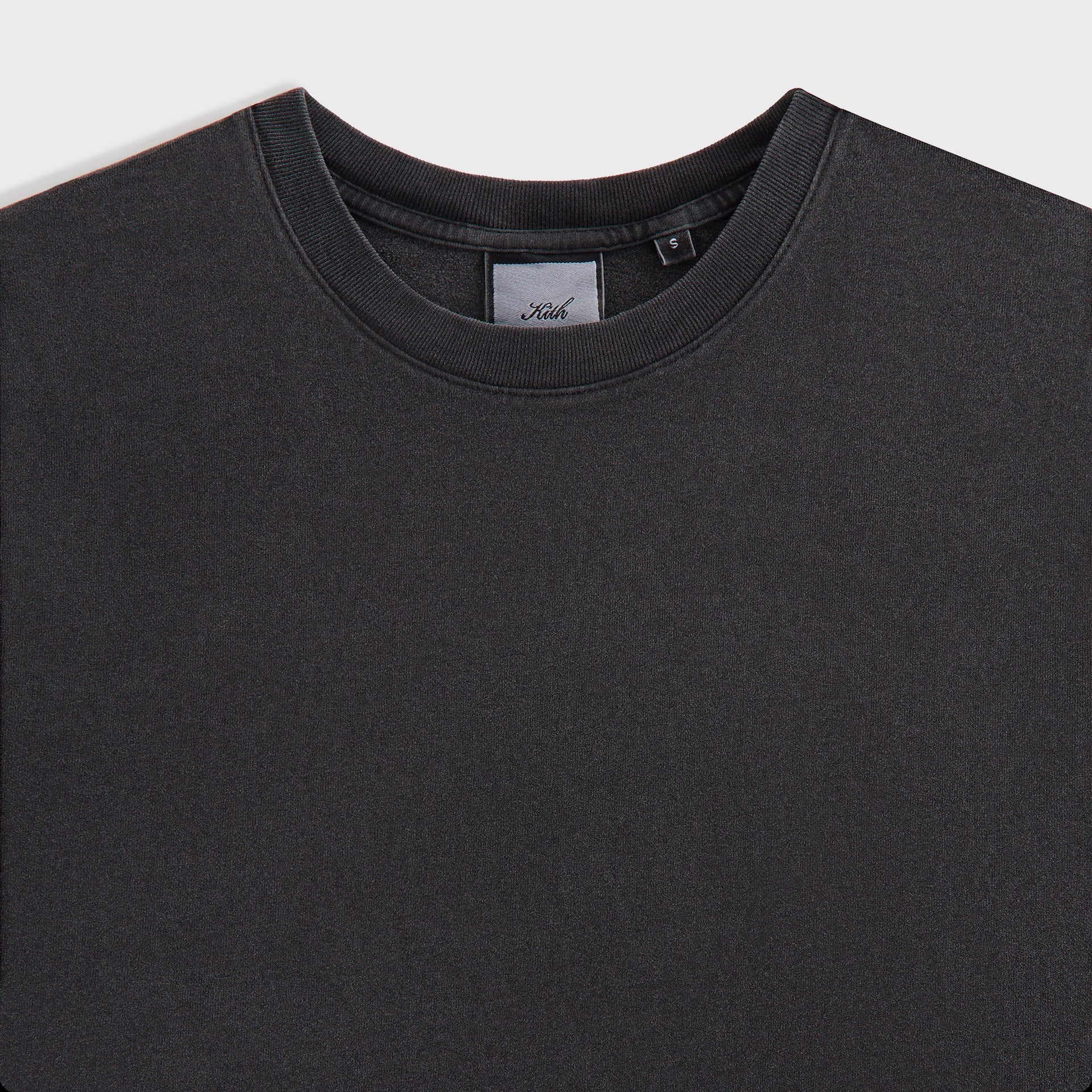 Kith Women Oversized Jay Sueded Long Sleeve - Black