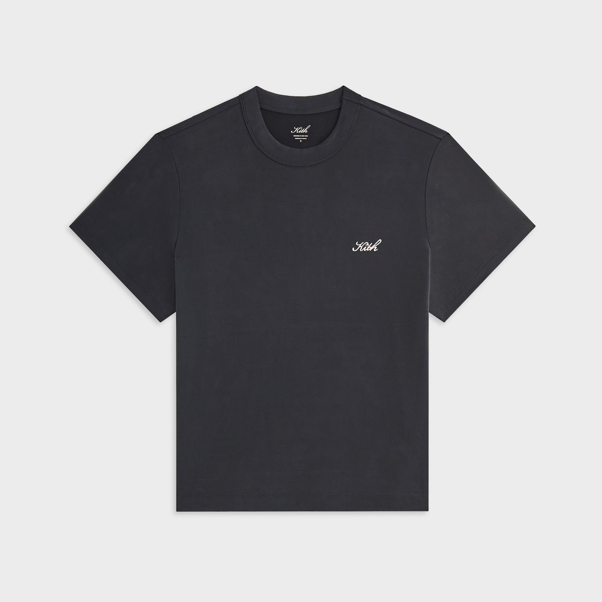 Kith Women Mulberry Vintage Cupro Tee - Black - PH