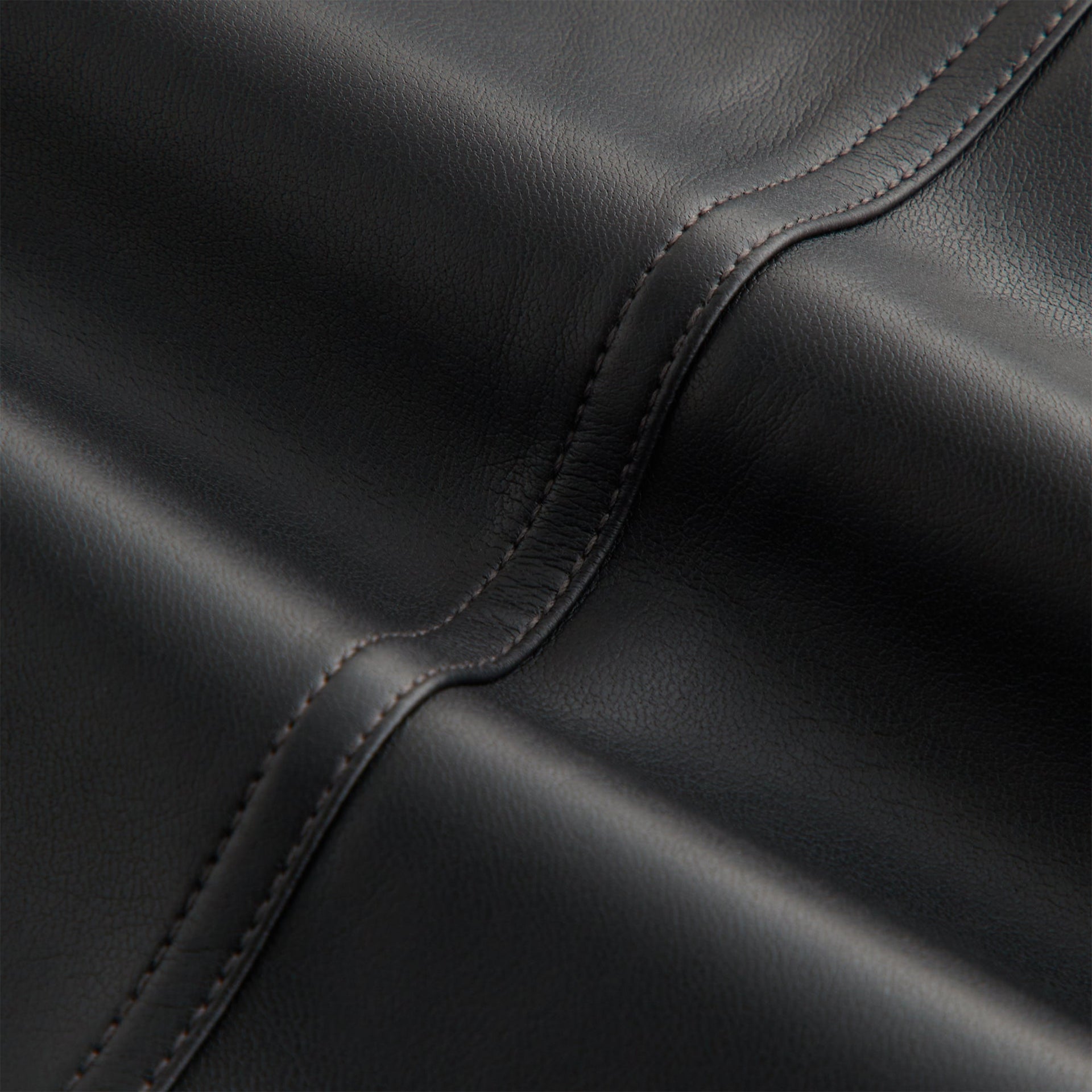 Kith Women Nita Faux Leather Zip Long Sleeve - Black