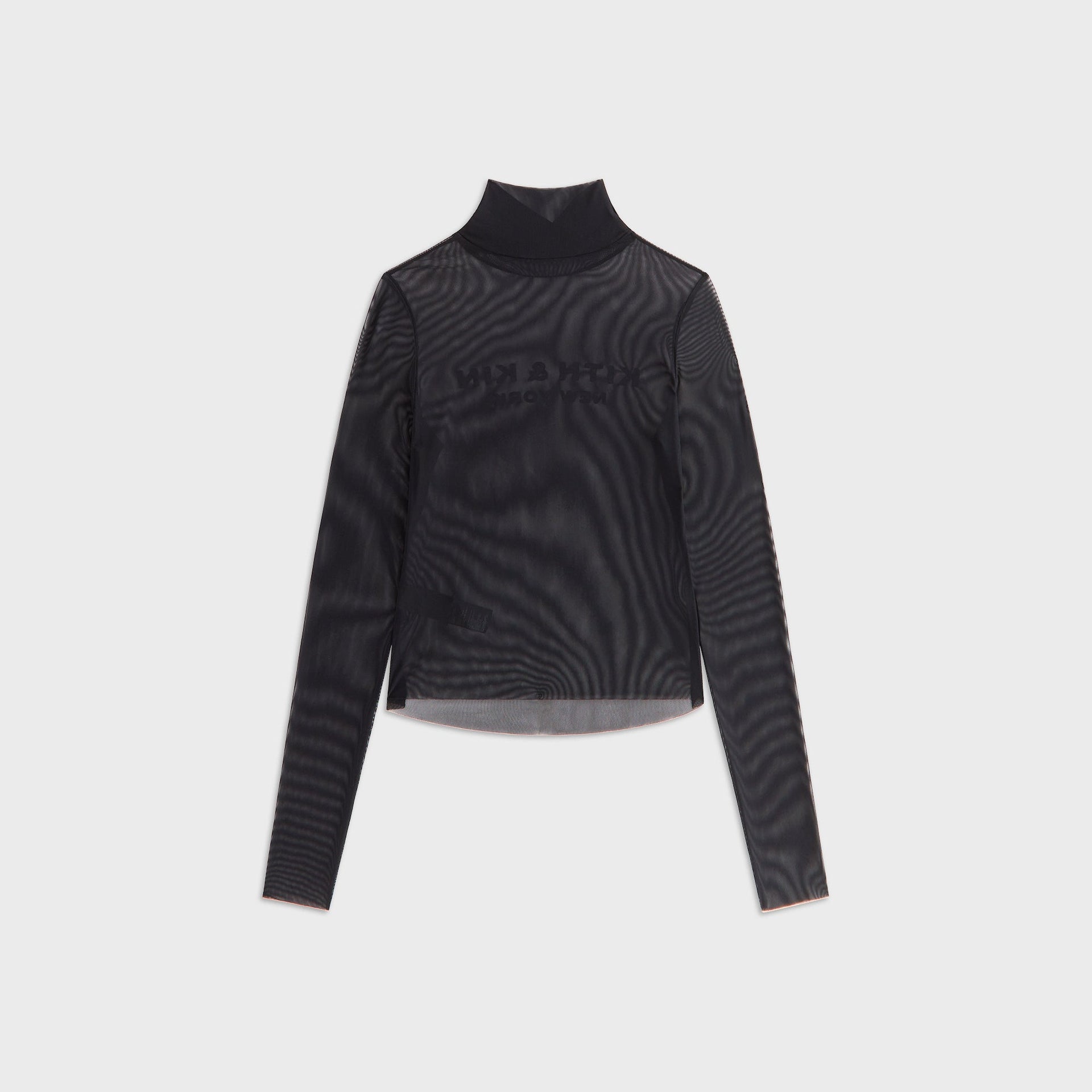 Kith Women Amina Mesh Turtleneck - Black