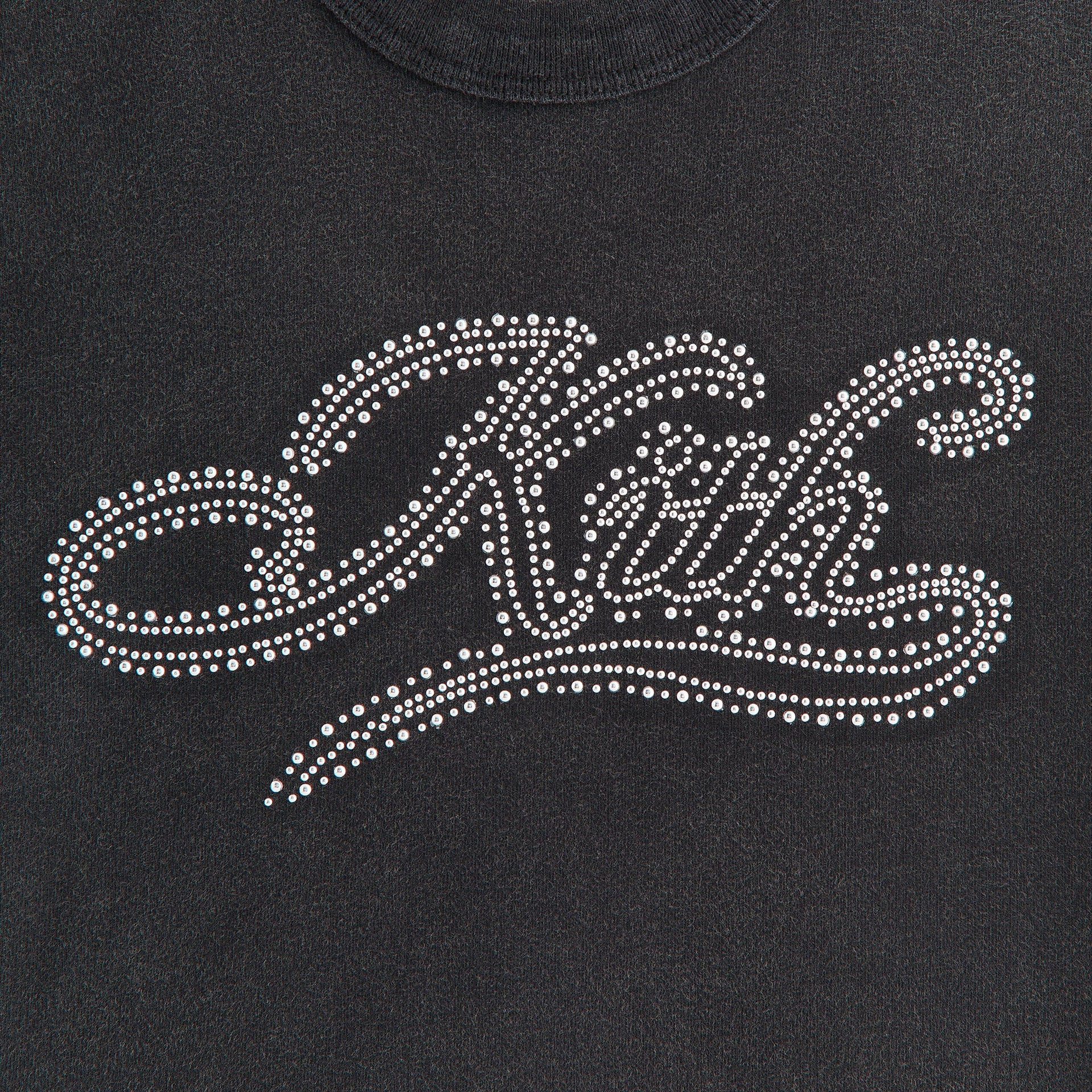 Kith Women Mulberry Studded Vintage Tee - Black