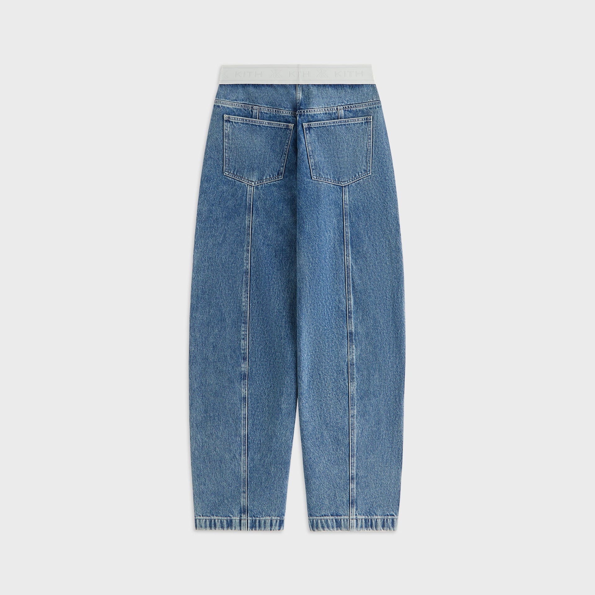 Kith Women Dana Logo Denim Pant - Luka Wash