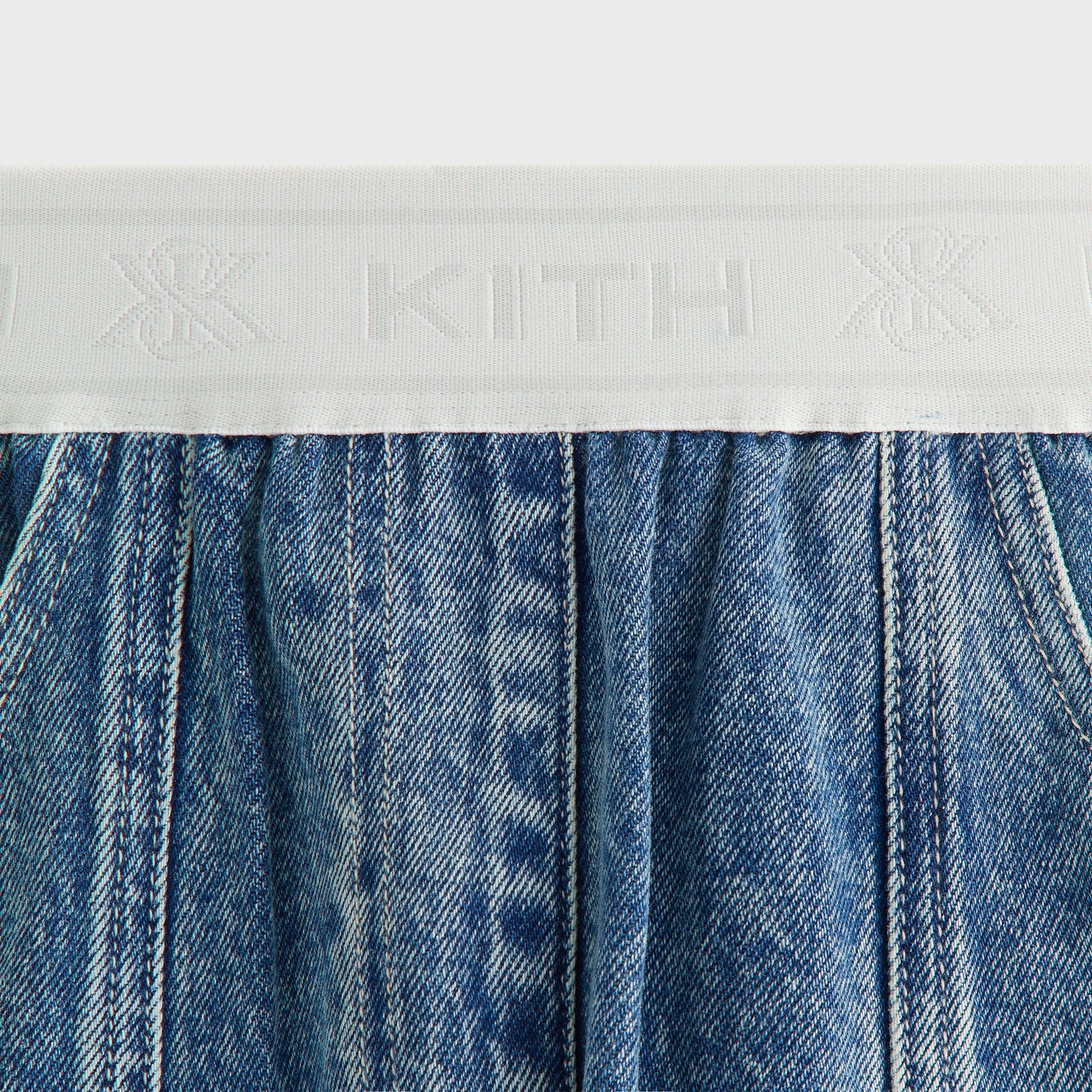 Kith Women Dana Logo Denim Pant - Luka Wash