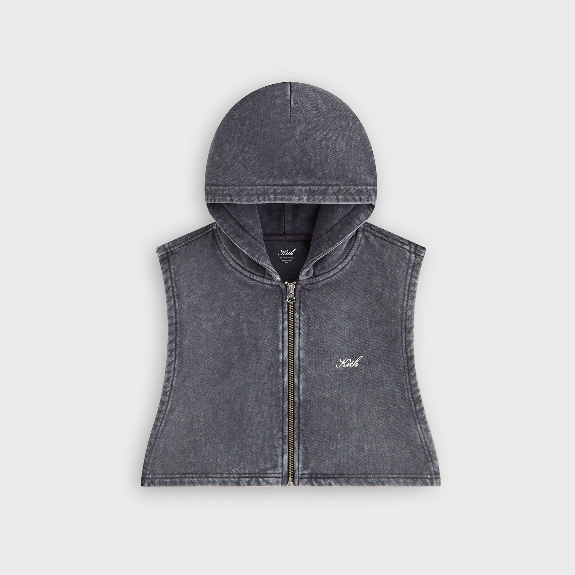 Kith Women Tanner Washed Hooded Dickey - Black - PH