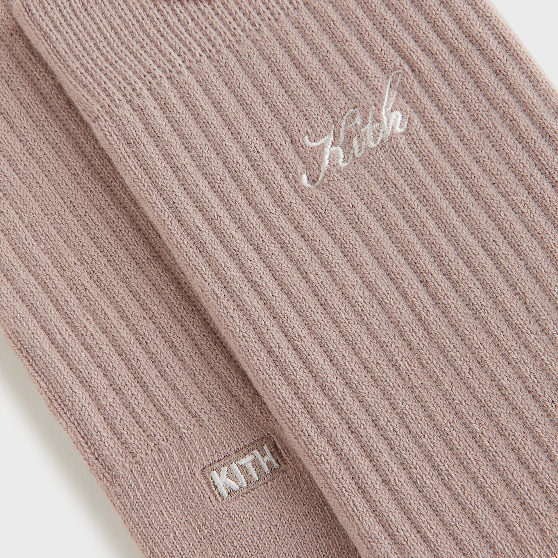 Kith Women Script Classic 3-Pack Crew Sock - Multi
