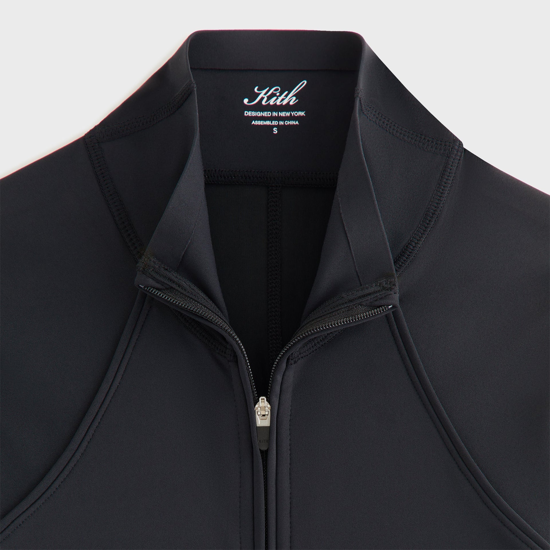 Kith Women Hani Active Long Sleeve Romper - Black