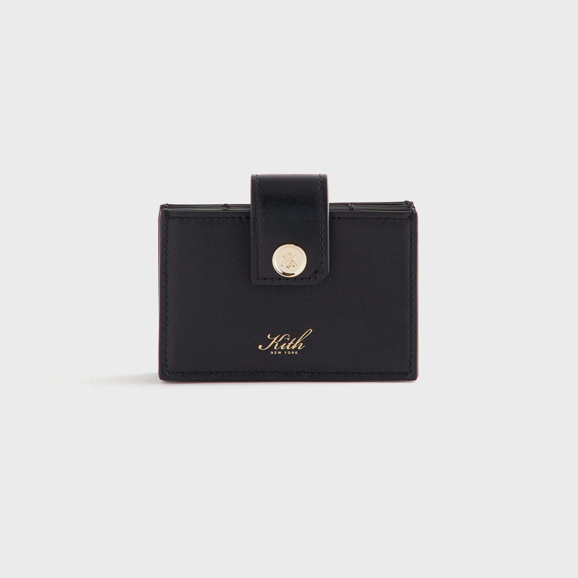 Kith Women Notch Accordion Wallet - Black