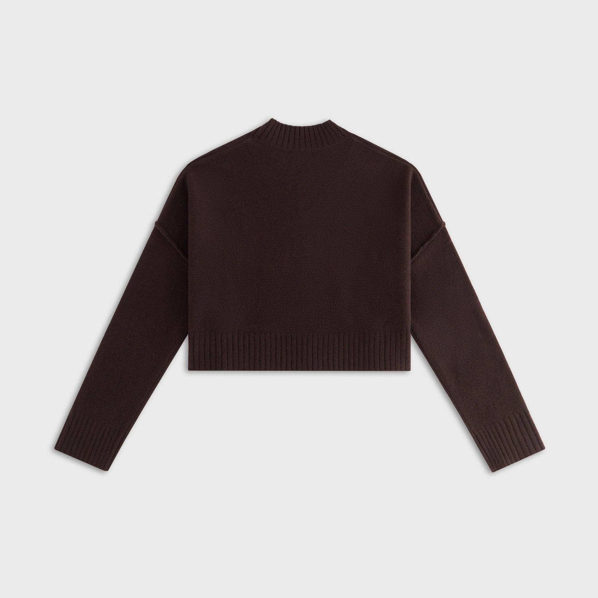 Kith Women Anja Cropped V-Neck Sweater - Incognito