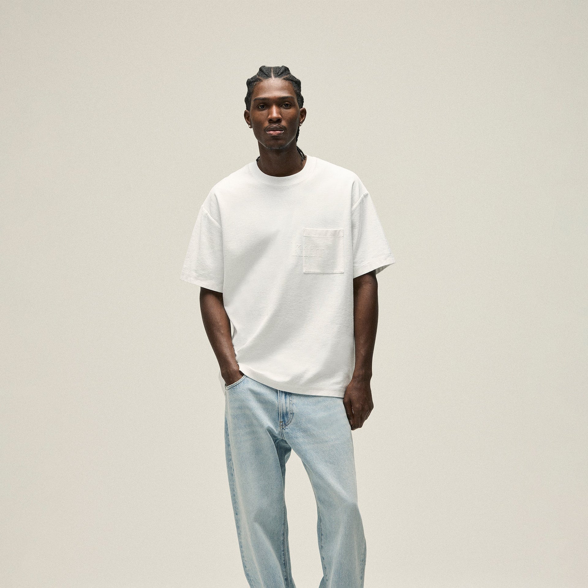 Kith Short Sleeve Quinn Tee - White