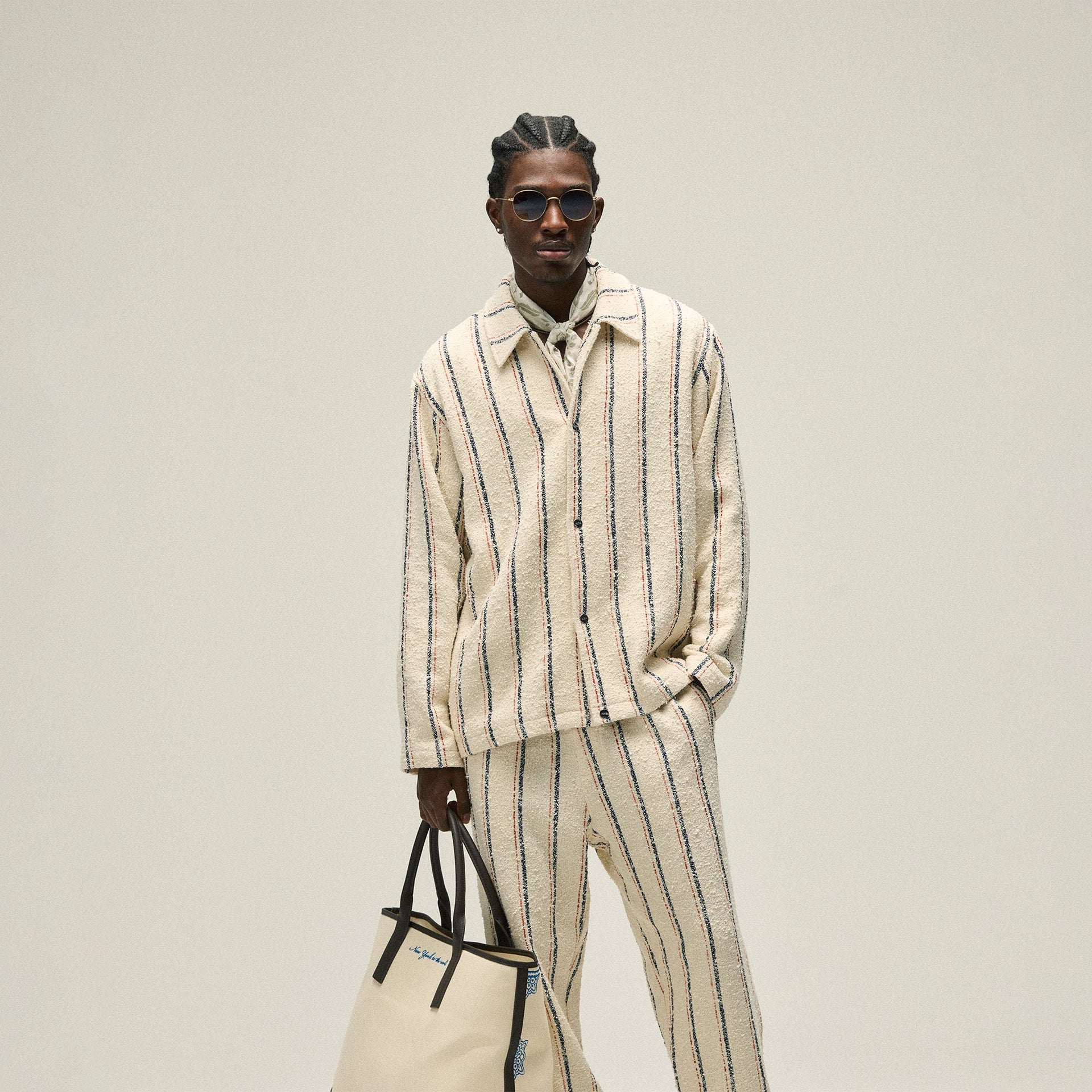 Kith Paisley Printed Silk Bandana - Article