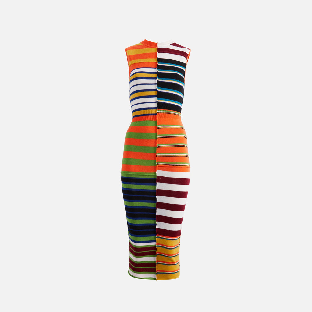 Striped knit pants in multicoloured - Marni