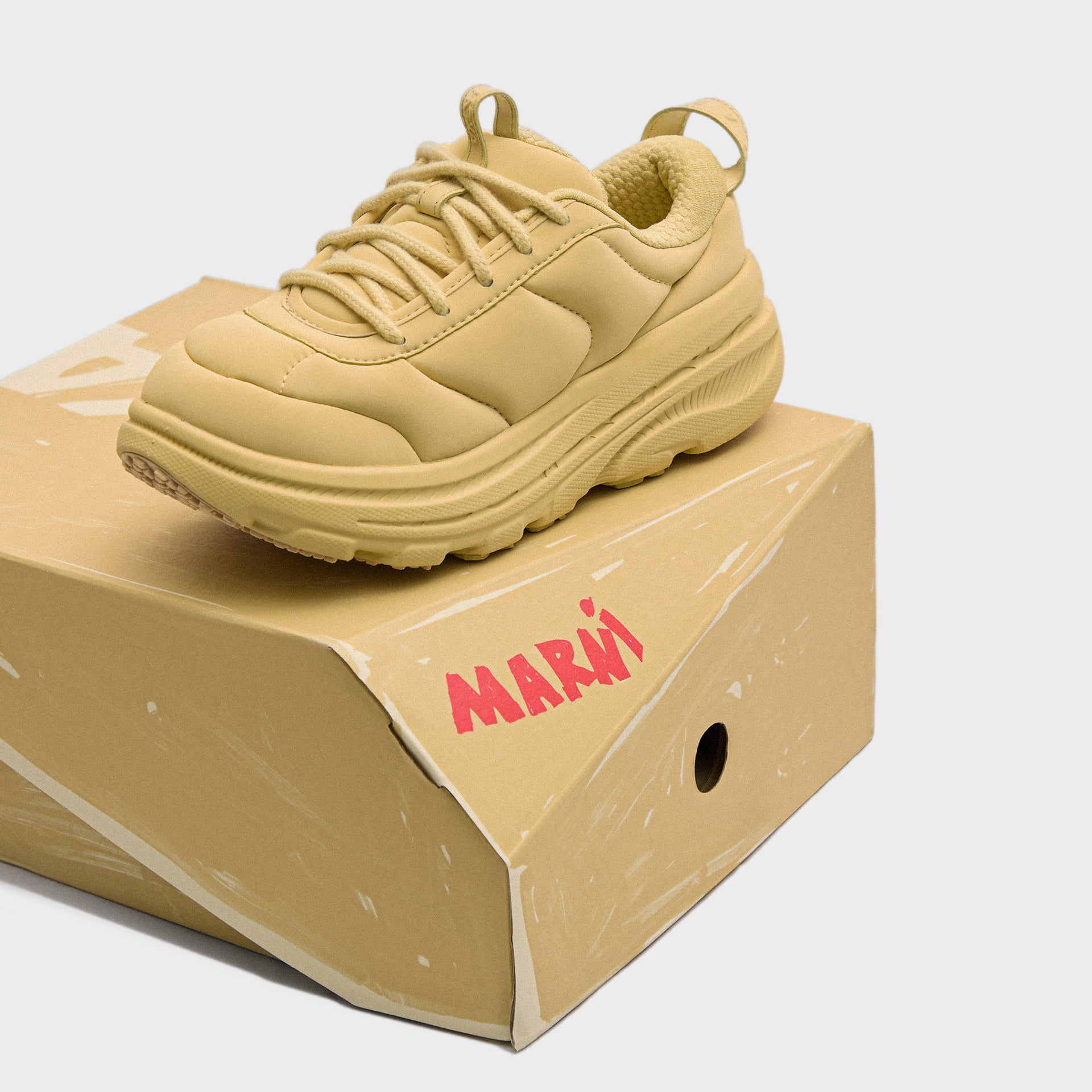 HOKA x Marni Bondi B3LS - Straw