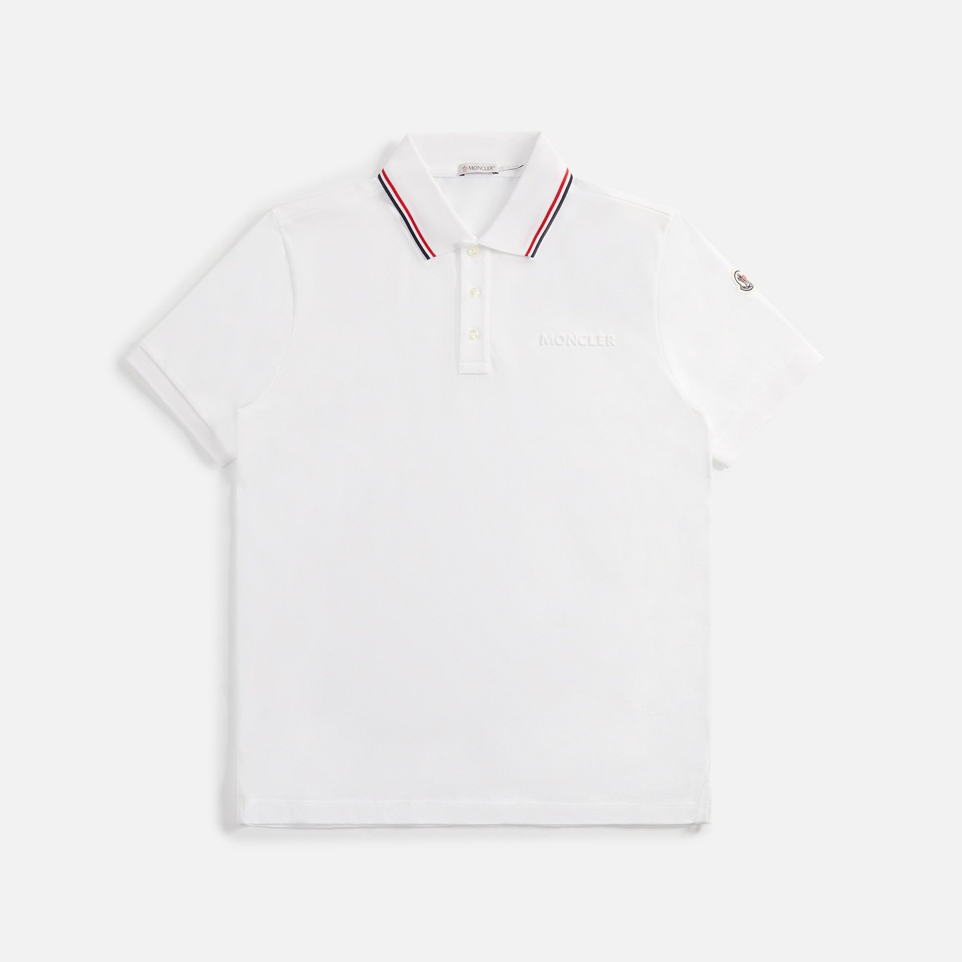 Moncler Polo - White