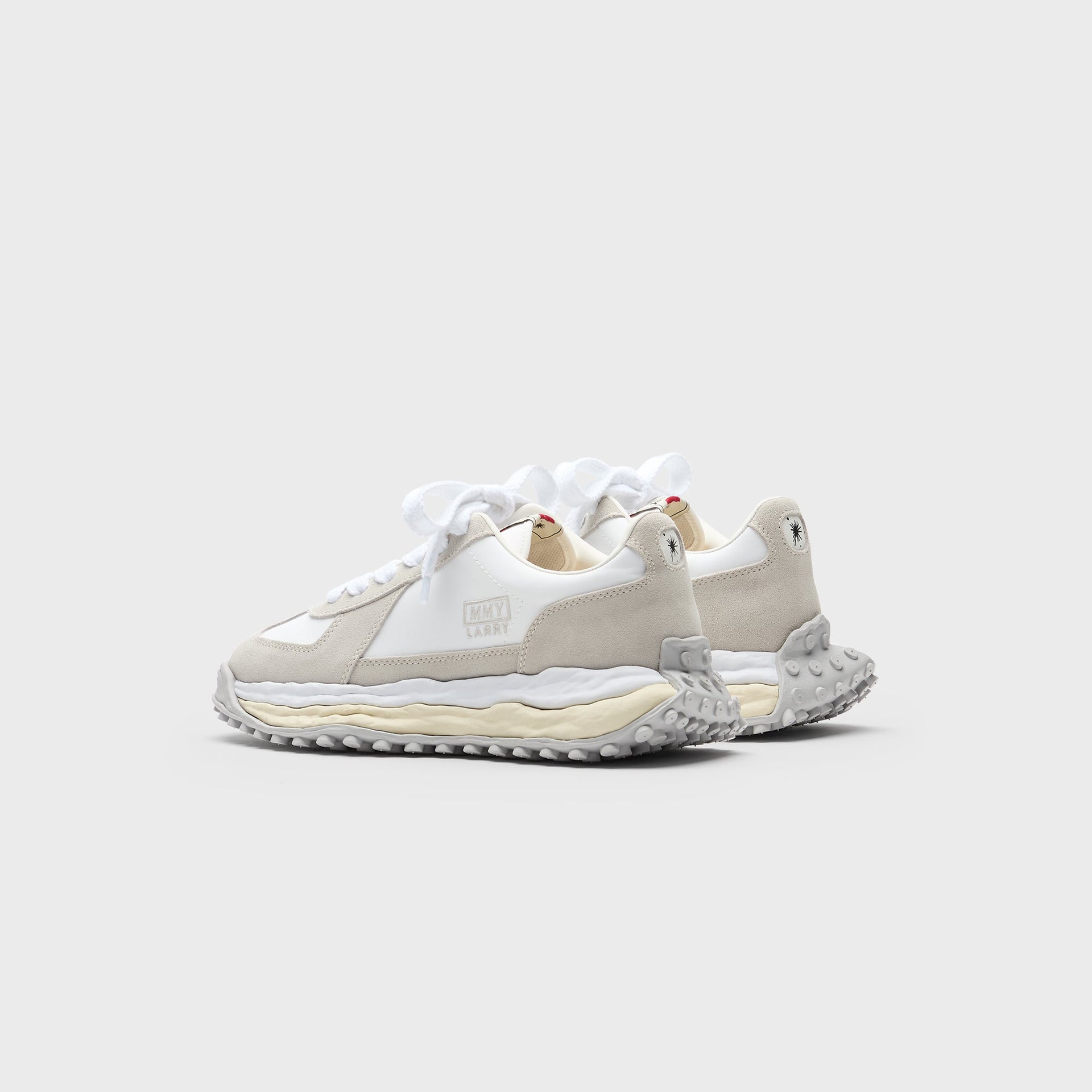 Mihara Yasuhiro Larry Original Sole Leather Low Top Sneaker - White