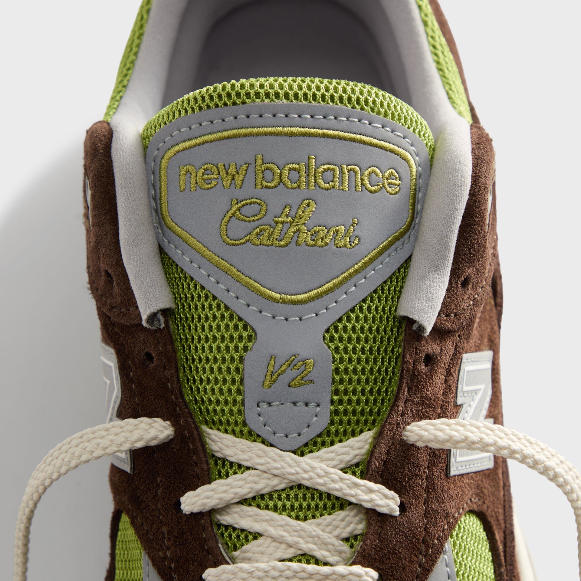 Kith & Daniëlle Cathari | New Balance Made in UK 991V2 "Reverse" - Chocolate Brown / Pistachio
