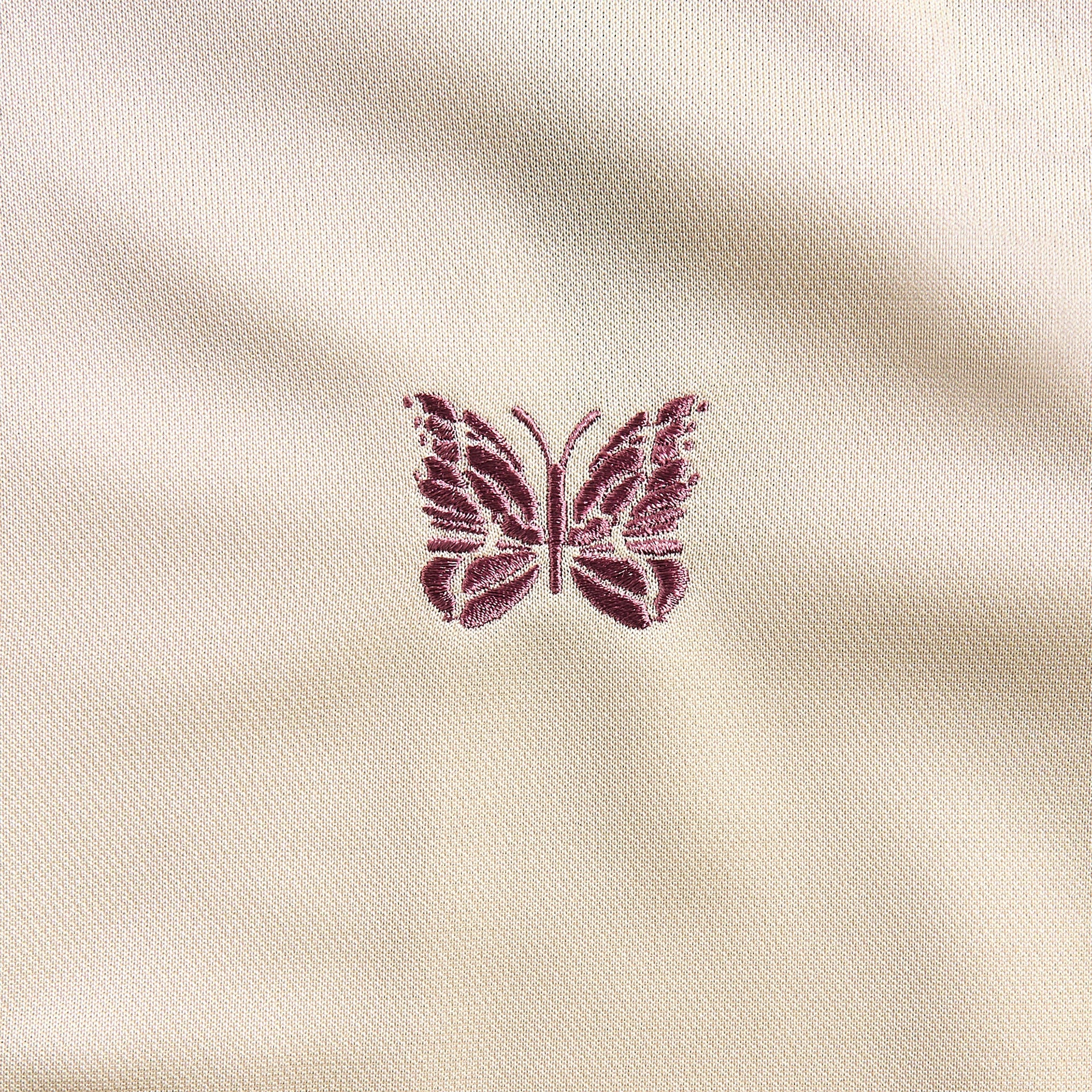 Needles Track Jacket Poly Smooth - Ivory