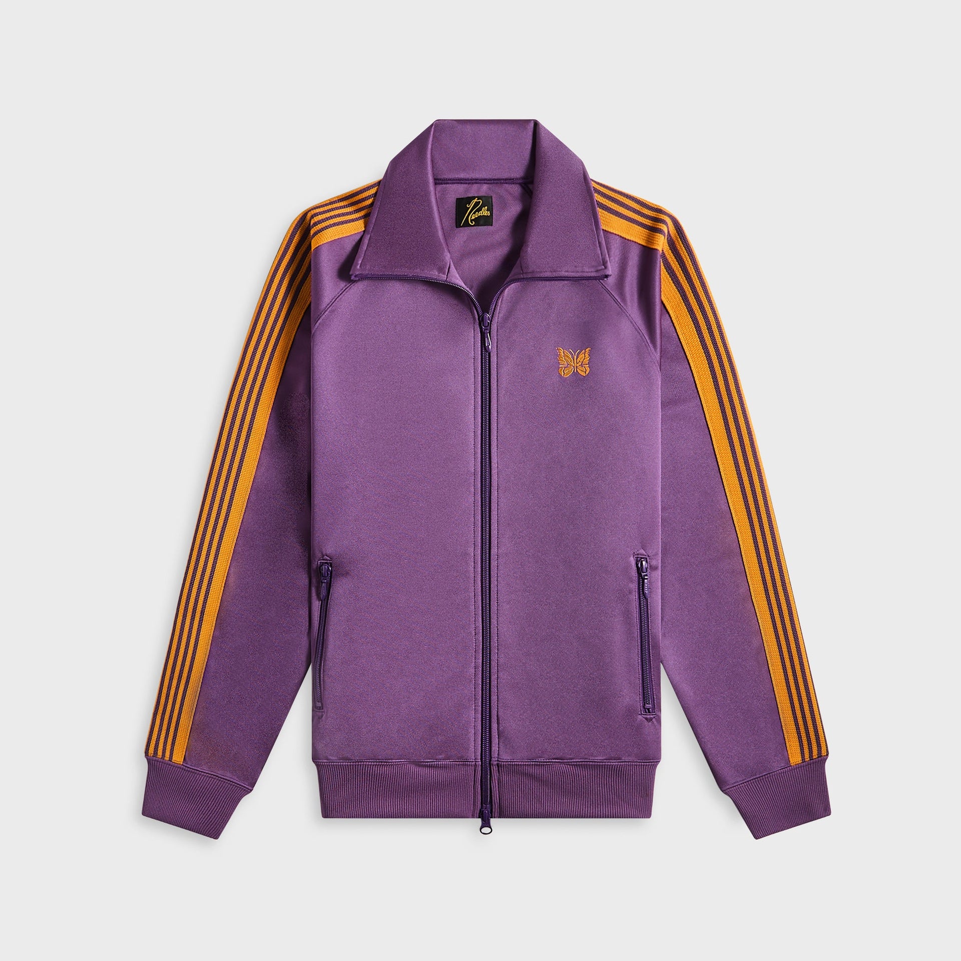 Needles Track Jacket Poly Smooth - Purple