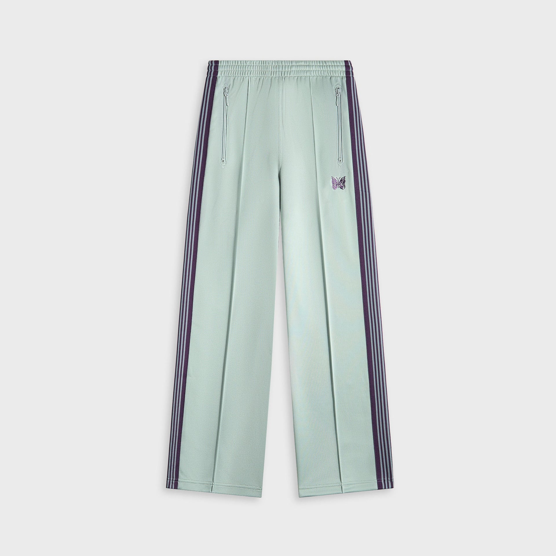 Needles Track Pant Poly Smooth - Sax