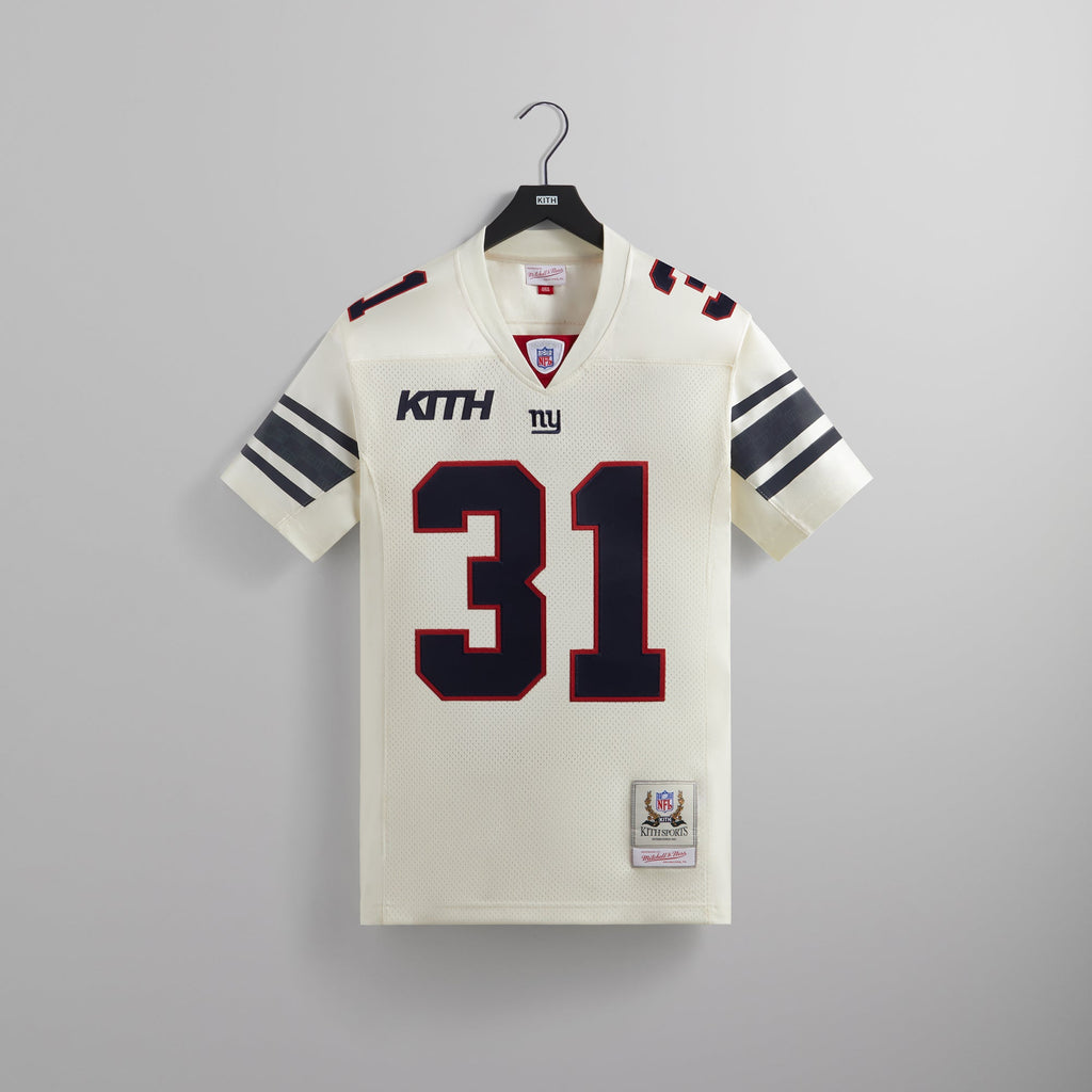 Kith for the NFL: Giants Mitchell & Ness Jason Sehorn Jersey - Sandrif –  Kith Europe