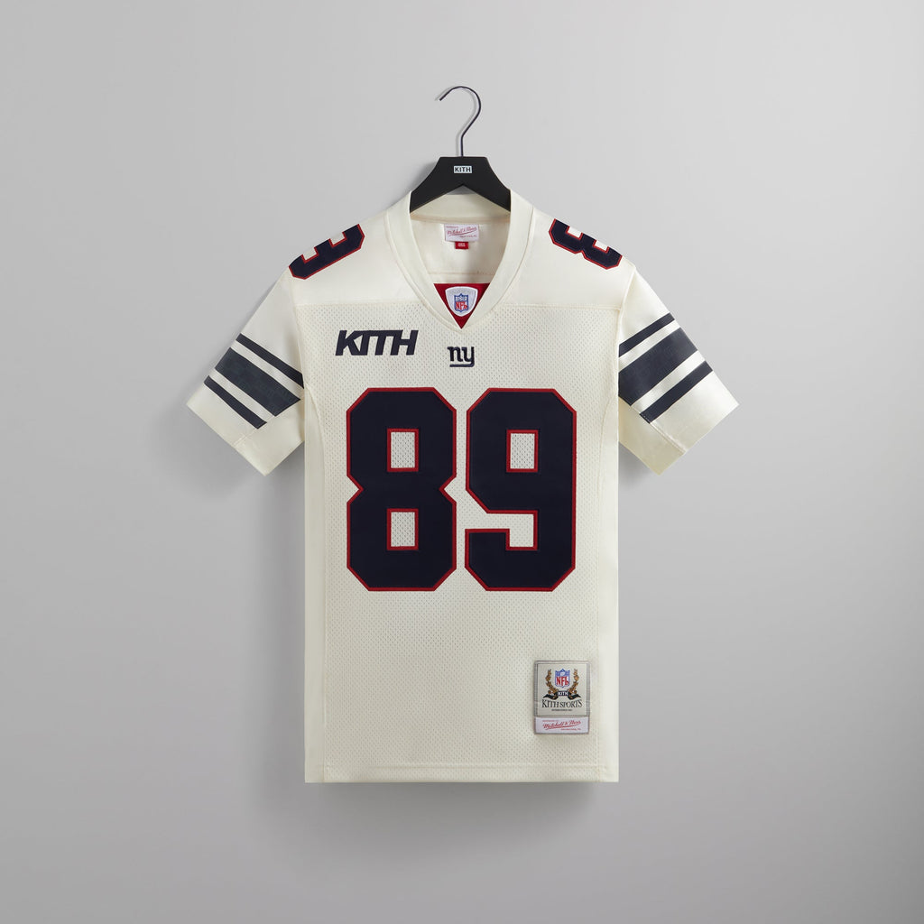 Kith for the NFL: Giants Mitchell & Ness Mark Bavaro Jersey - Sandrift –  Kith Europe